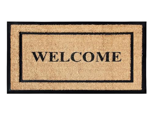 Welcome Picture Frame Black