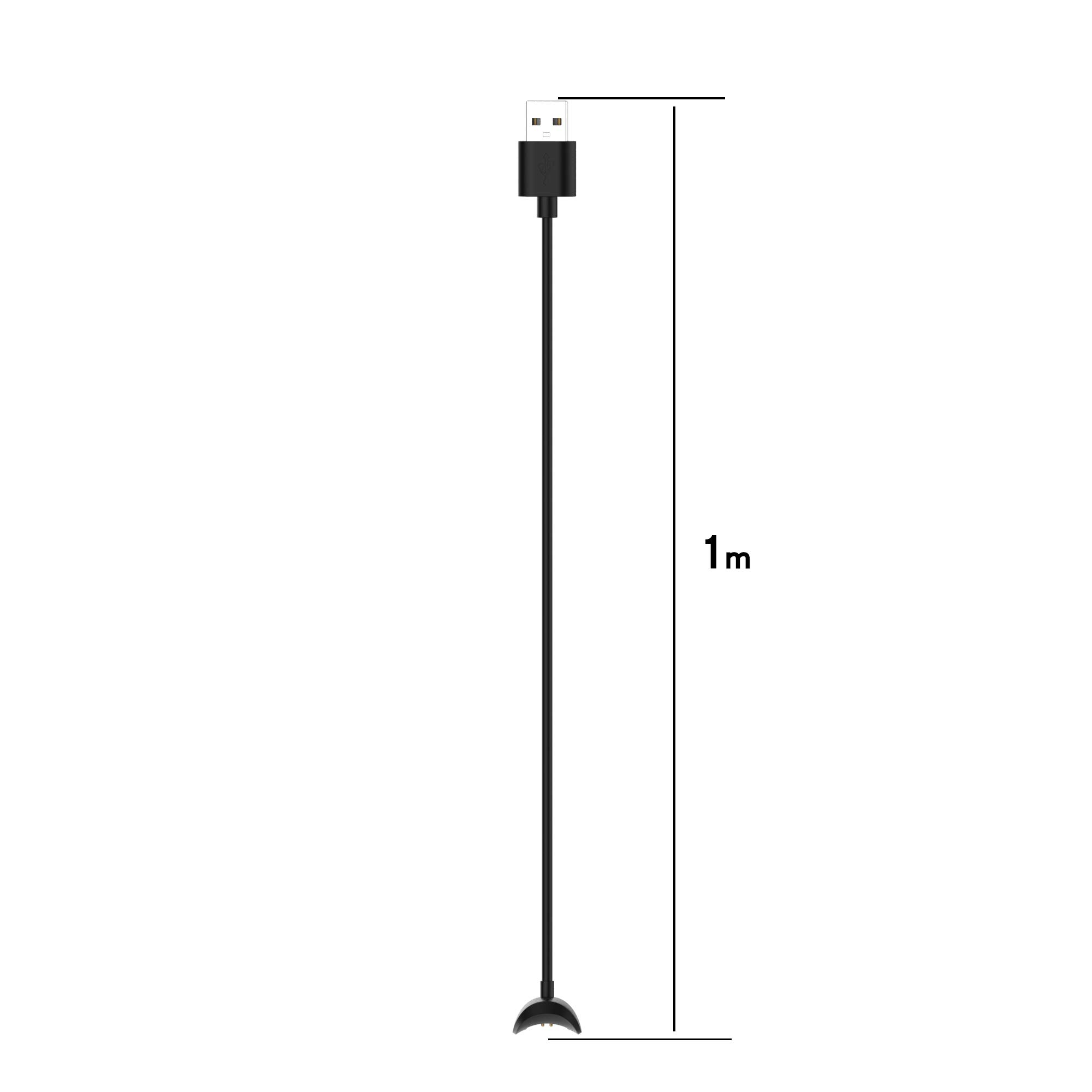 Amazfit X Curved Smart Watch Replacement Charger - 100cm USB Charging Cable for Amazfit X Smart Watch Accessories | Perfect for Travel, Workout & Daily Use
