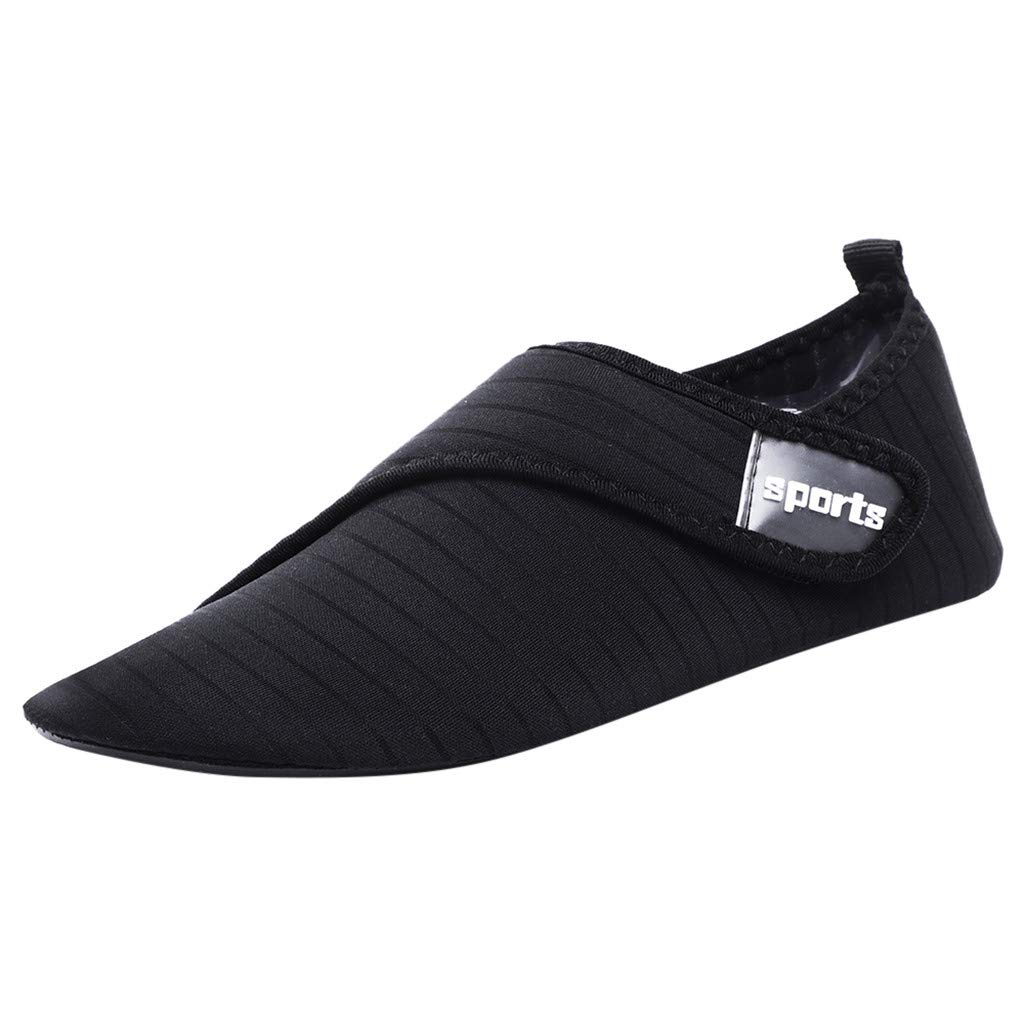 **FASDNENDYS Water Shoes for Women & Men - Quick-Dry Barefoot Sneakers for Swimming, Beach Walking, Sports & Casual Wear - Wide Black Sock Sneakers for Comfort & Style**