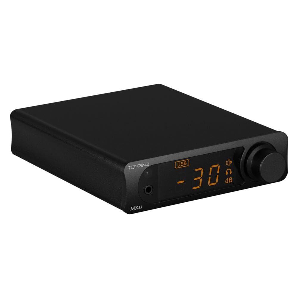 TOPPING MX3s Bluetooth Headphone Amplifier with USB DAC & Power Amp - High Fidelity Audio for Home, Office, and Studio Use