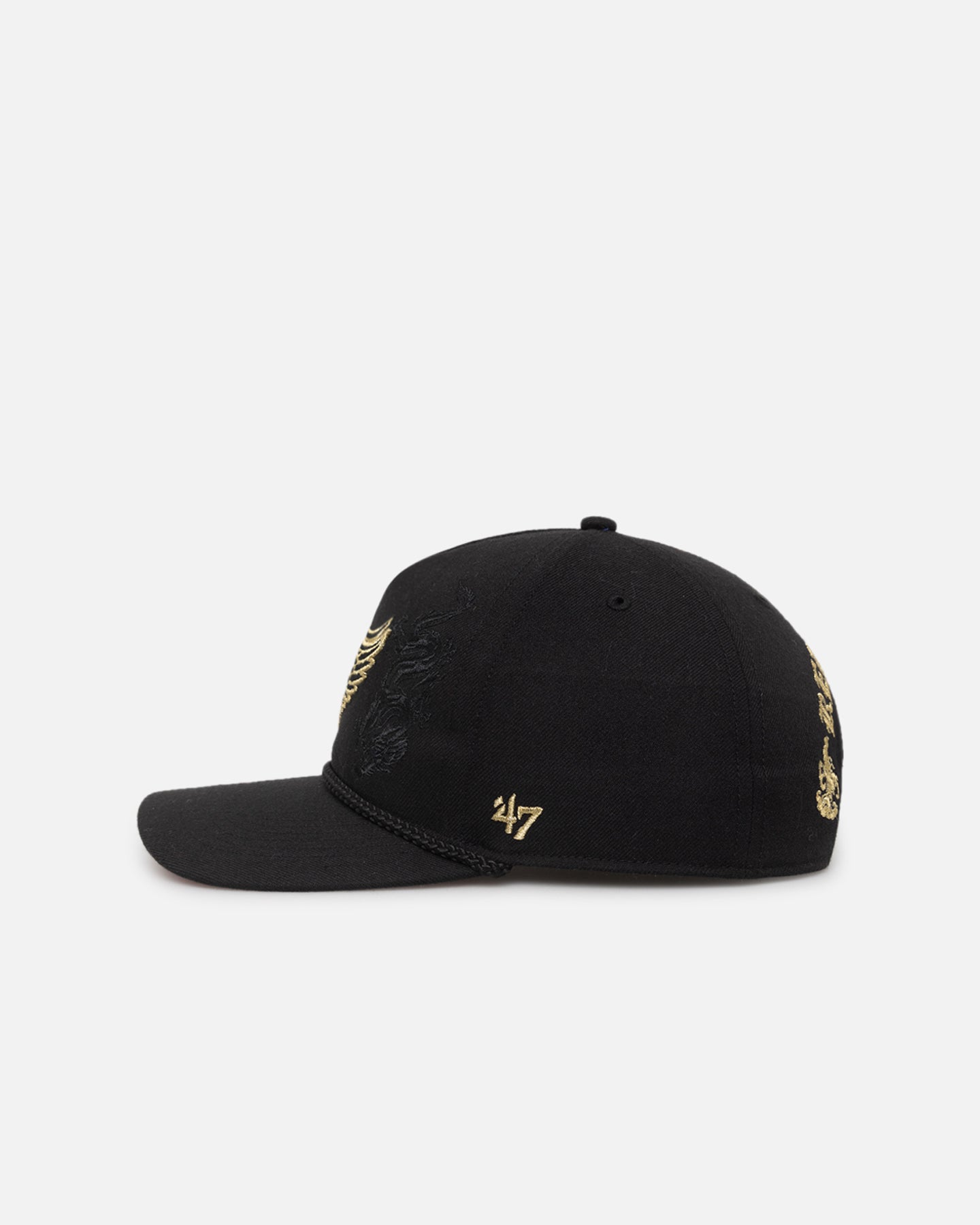 47 Brand Detroit Red Wings 'Year Of The Dragon' Snapback Black Hat - Adjustable Baseball Cap for Men & Women - Perfect for Sports Fans, Streetwear Fashion & Gift Giving