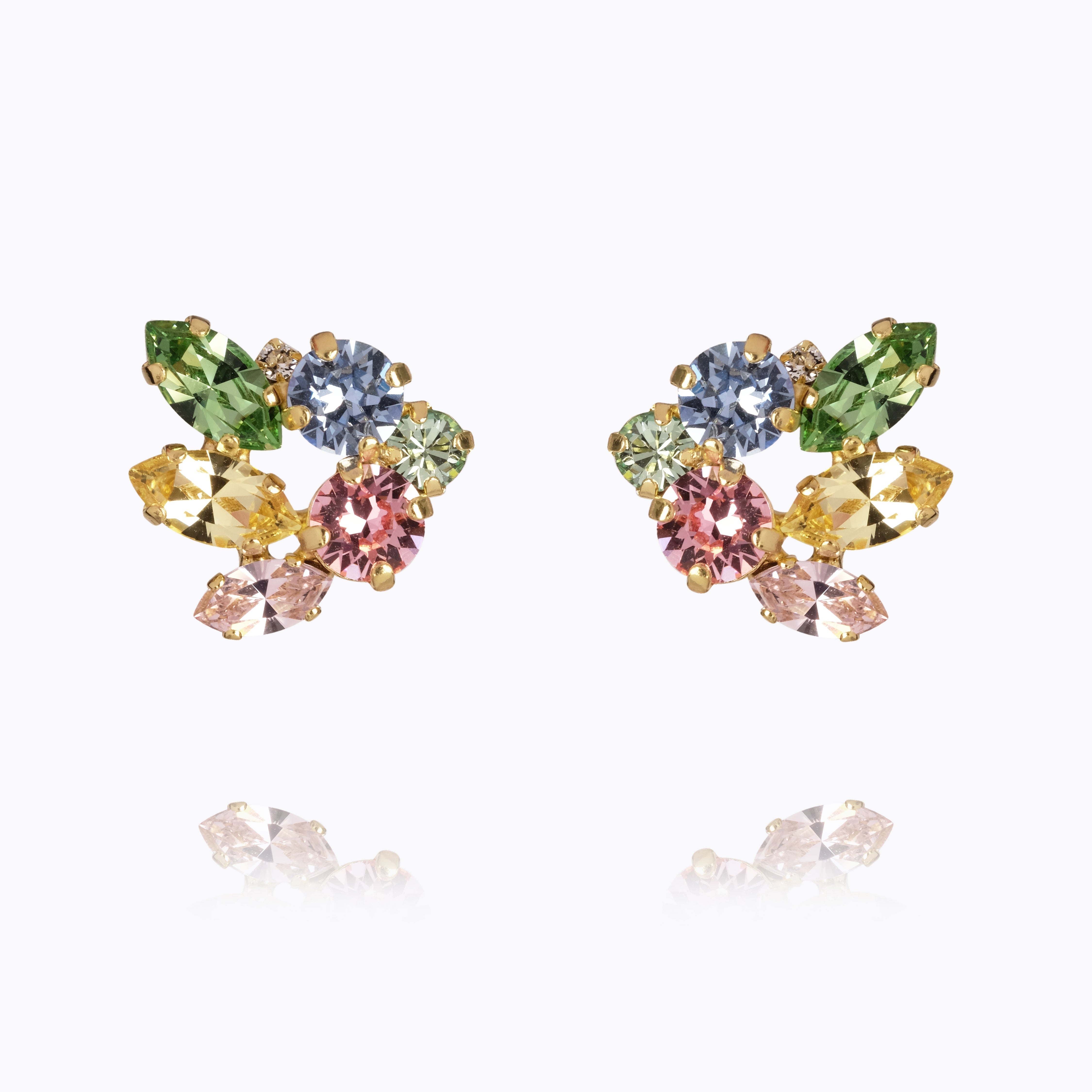 Pastel Cora Earcuffs Set - Trendy Boho Ear Cuffs for Women, Gold Plated Hypoallergenic Ear Cuffs - Perfect for Music Festivals, Parties & Everyday Wear