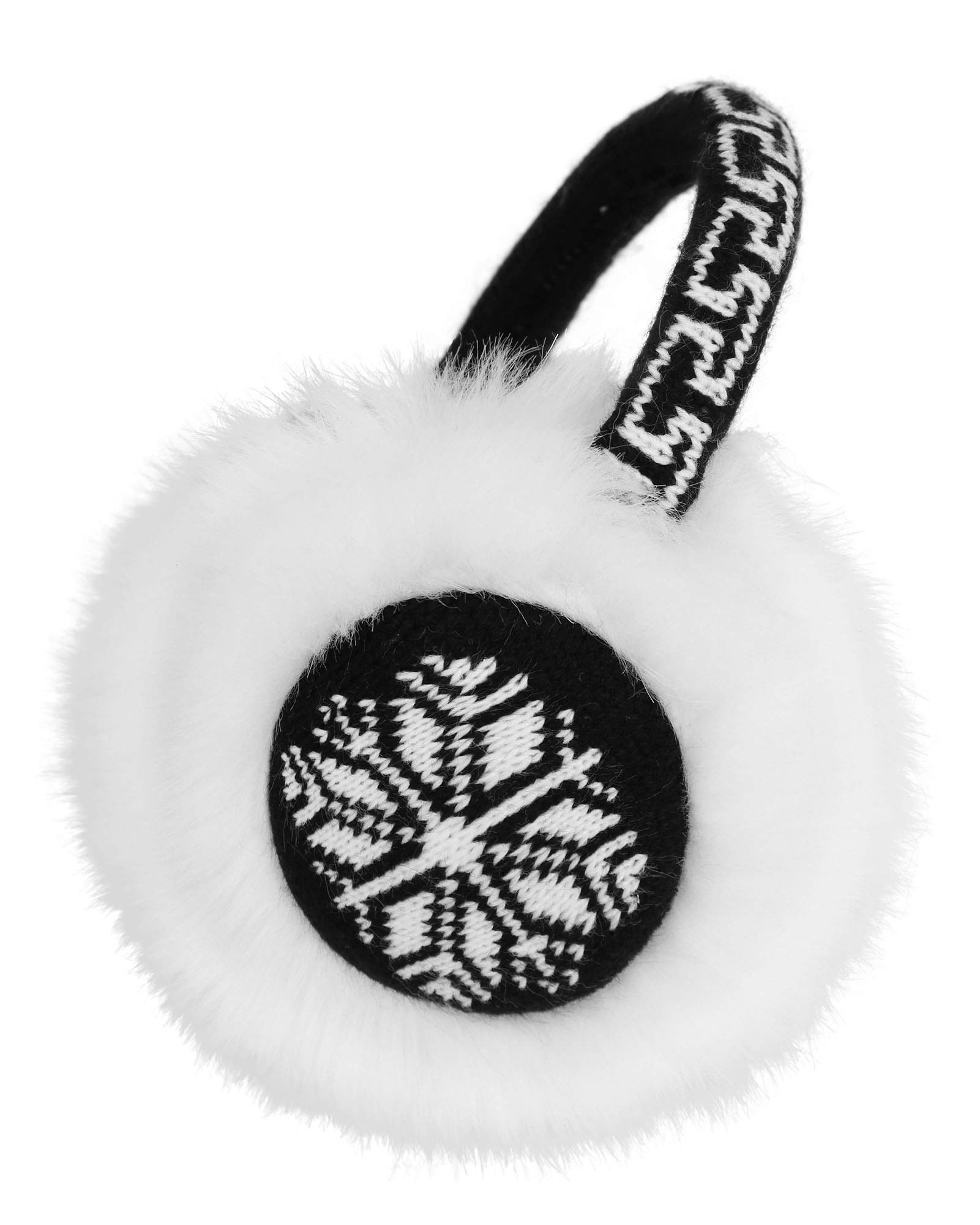 Women's Winter Warm Fashion Knit Earmuffs - Soft Fleece Lined Ear Warmers for Cold Weather - Perfect for Outdoor Activities, Skiing, Snowboarding & Winter Sports