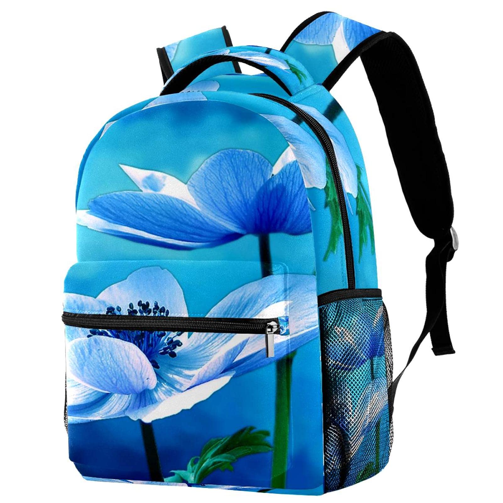 **Anemone Flower Backpack for Women & Girls - Stylish Shoulder Bag for School, College, Travel & Daily Use - Cute Tote Backpack for Students, Work, Commuting & Outdoor Activities**