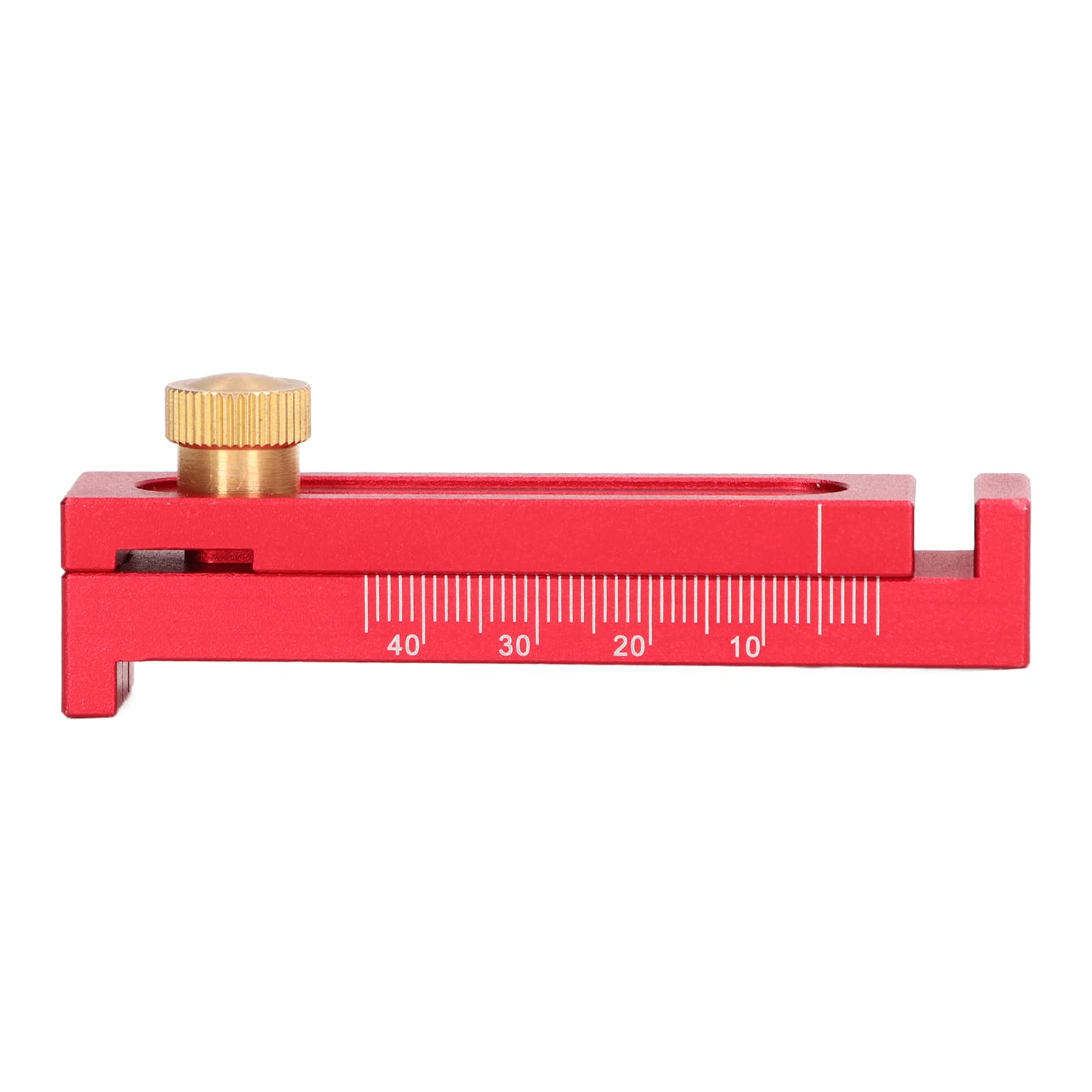 **Aluminum Alloy Woodworking Depth Ruler - Precision Mini Gap Gauge & Vernier Scale for Cutting, Measuring, and DIY Projects | Perfect for Carpentry, Woodworking, and Metalworking**