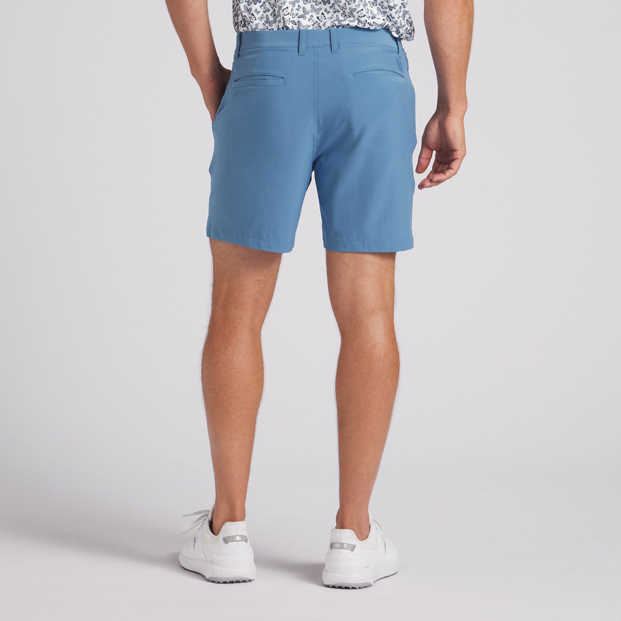 101 Solid 7 Golf Shorts for Men - Breathable Quick-Dry Stretch Golf Pants - Comfortable Athletic Shorts for Golfing, Running, and Casual Wear