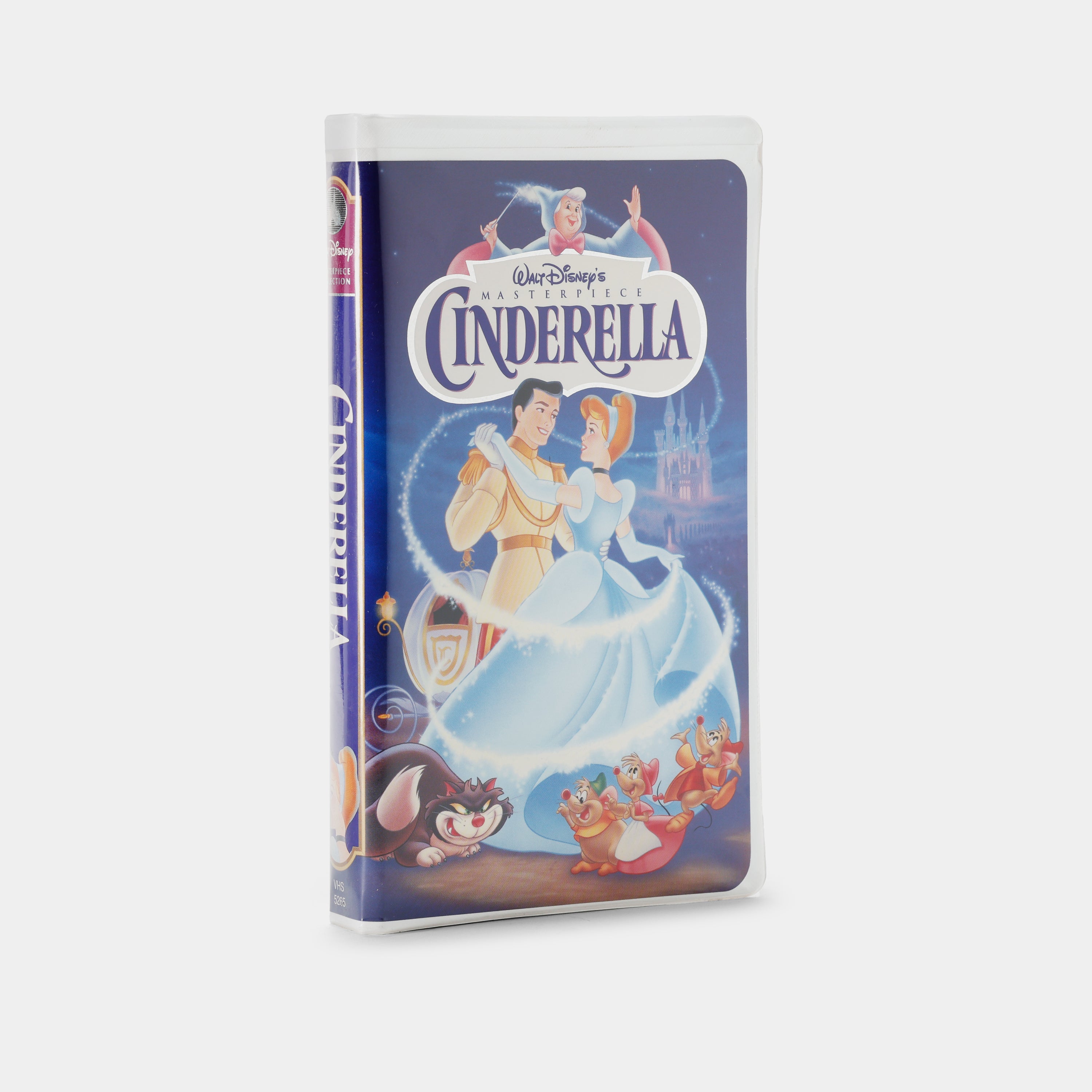 Original Disney Cinderella VHS Tape - Classic Animated Movie for Kids & Collectors - Perfect for Family Movie Nights & Disney Memorabilia Collections