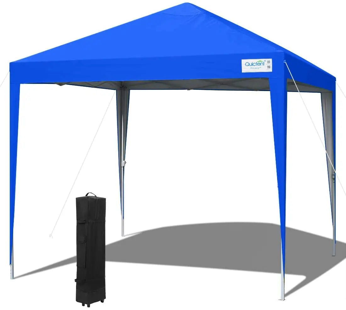 10' x 10' Instant Pop Up Canopy Tent with No Side Walls - Portable Outdoor Shelter for Camping, Beach, Picnics & Backyard Parties