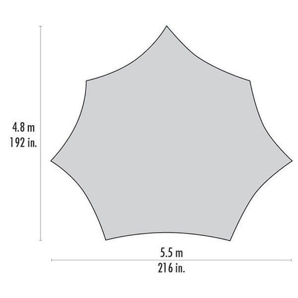 MSR Rendezvous Sun Shield - Lightweight & Portable Sun Protection for Hiking, Camping & Outdoor Adventures