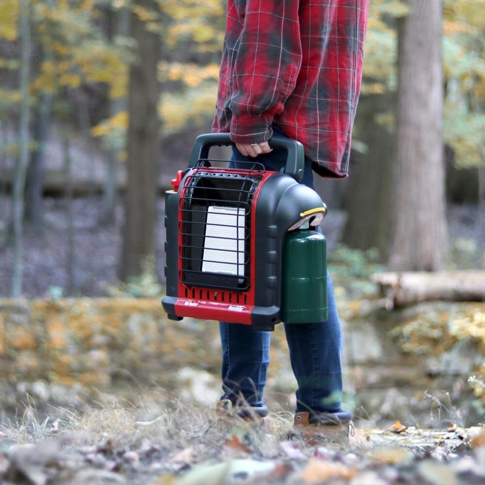Mr. Heater A323000 Buddy Heater - Portable Indoor/Outdoor Propane Heater for Camping, Garage, and Emergency Use - 4,000-9,000 BTU Adjustable Heat Output