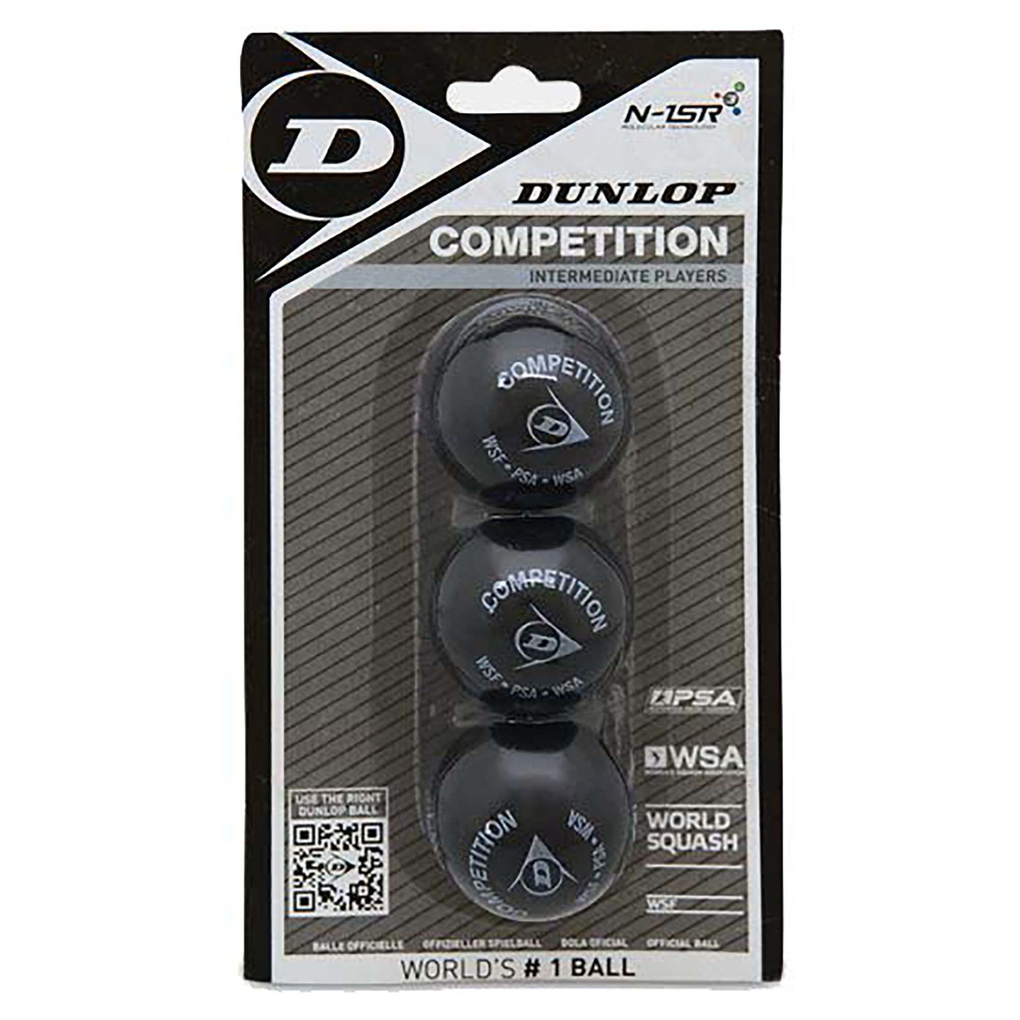 Premium Competition Squash Balls (3 Pack) - High Bounce & Durable for Professional Matches & Training - Perfect for Court Play & Gym Practice
