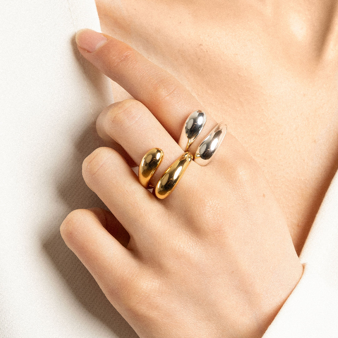 Parker Ring for Women - Elegant Sterling Silver Minimalist Ring, Dainty Stackable Band - Perfect for Everyday Wear, Gift Giving & Special Occasions