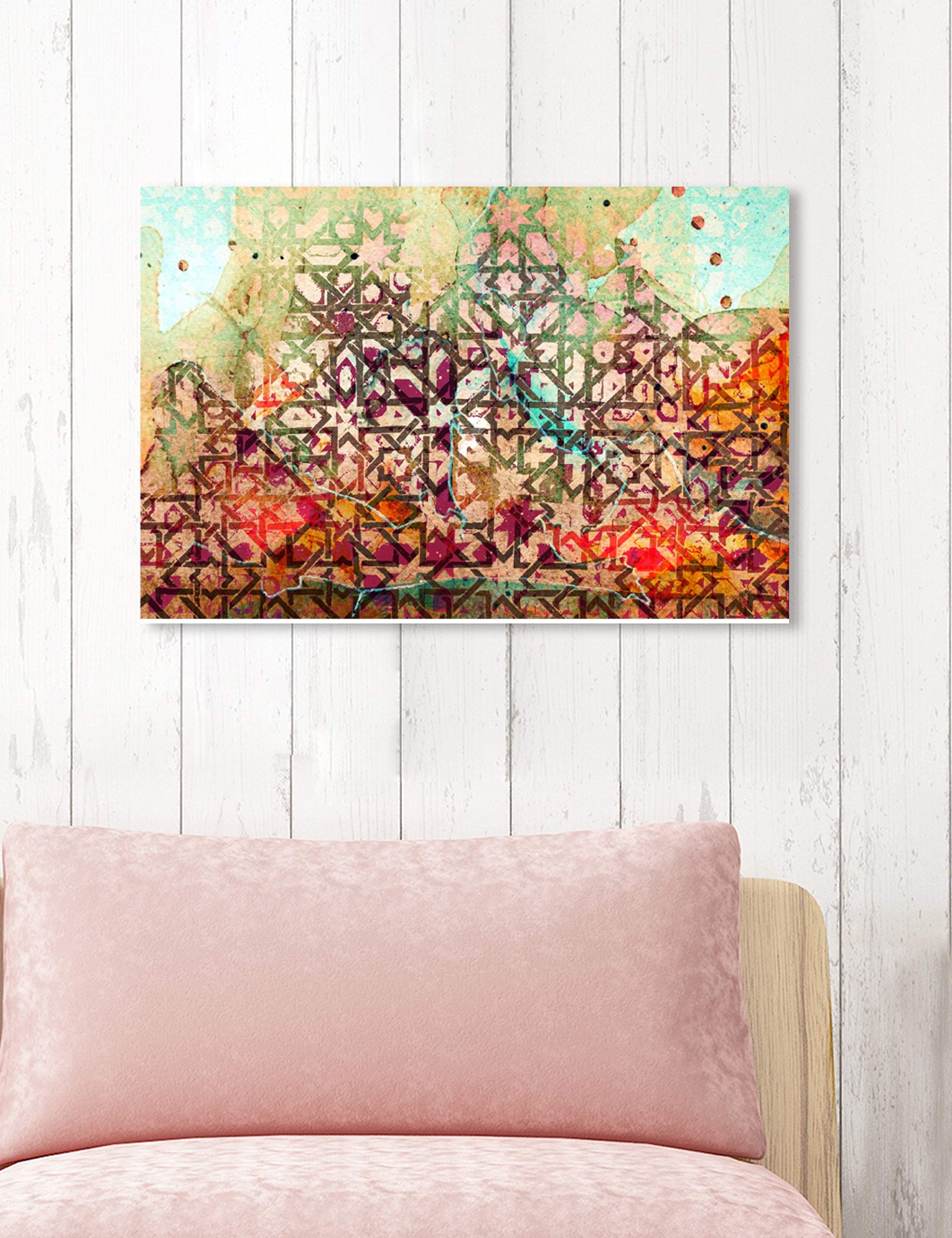 Abstract Wall Art Canvas Prints '1001 Nights' by Oliver Gal - 24