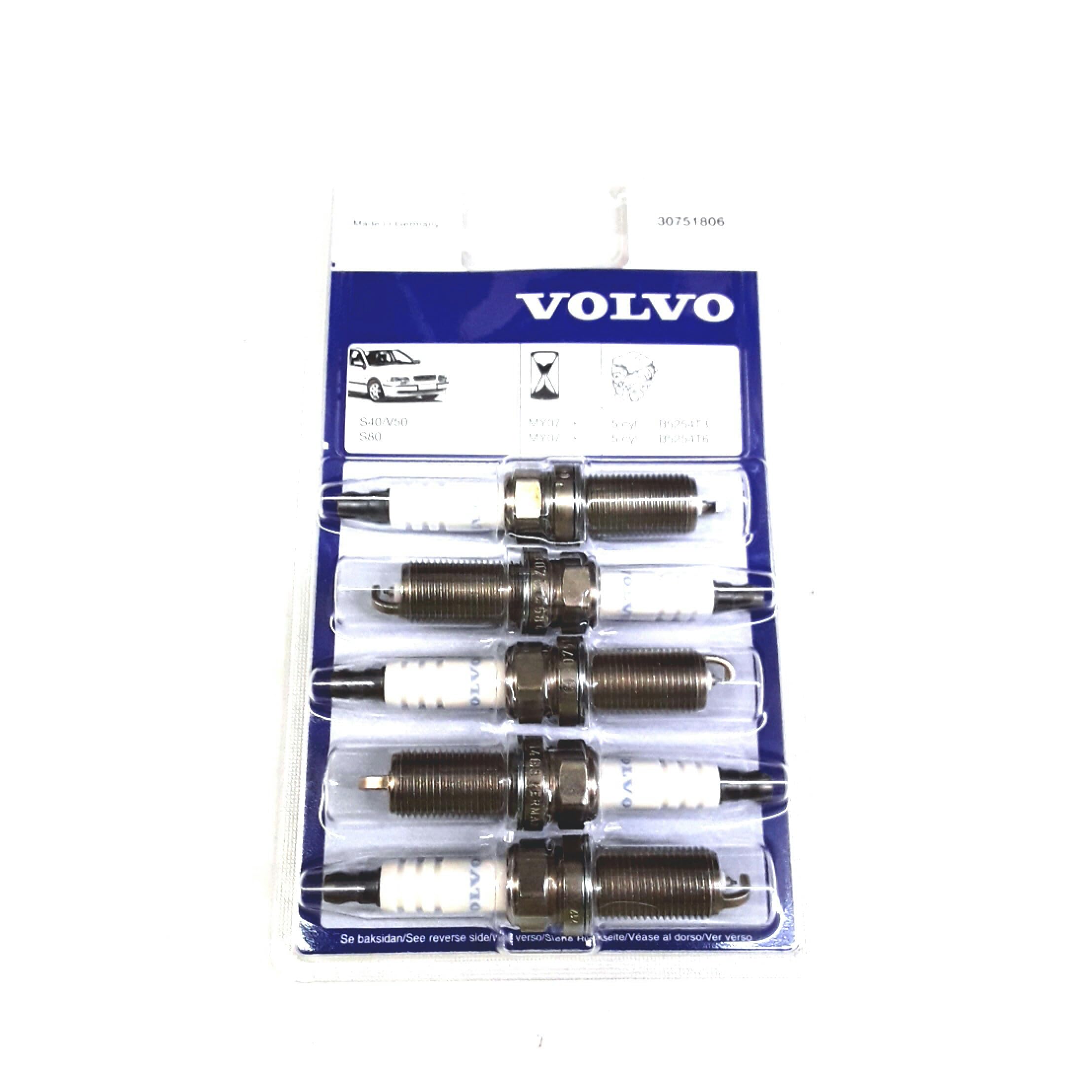Volvo 30751806 Spark Plug - Genuine OEM Replacement for Volvo Engines - Perfect for Tune-Ups & Performance Boosting