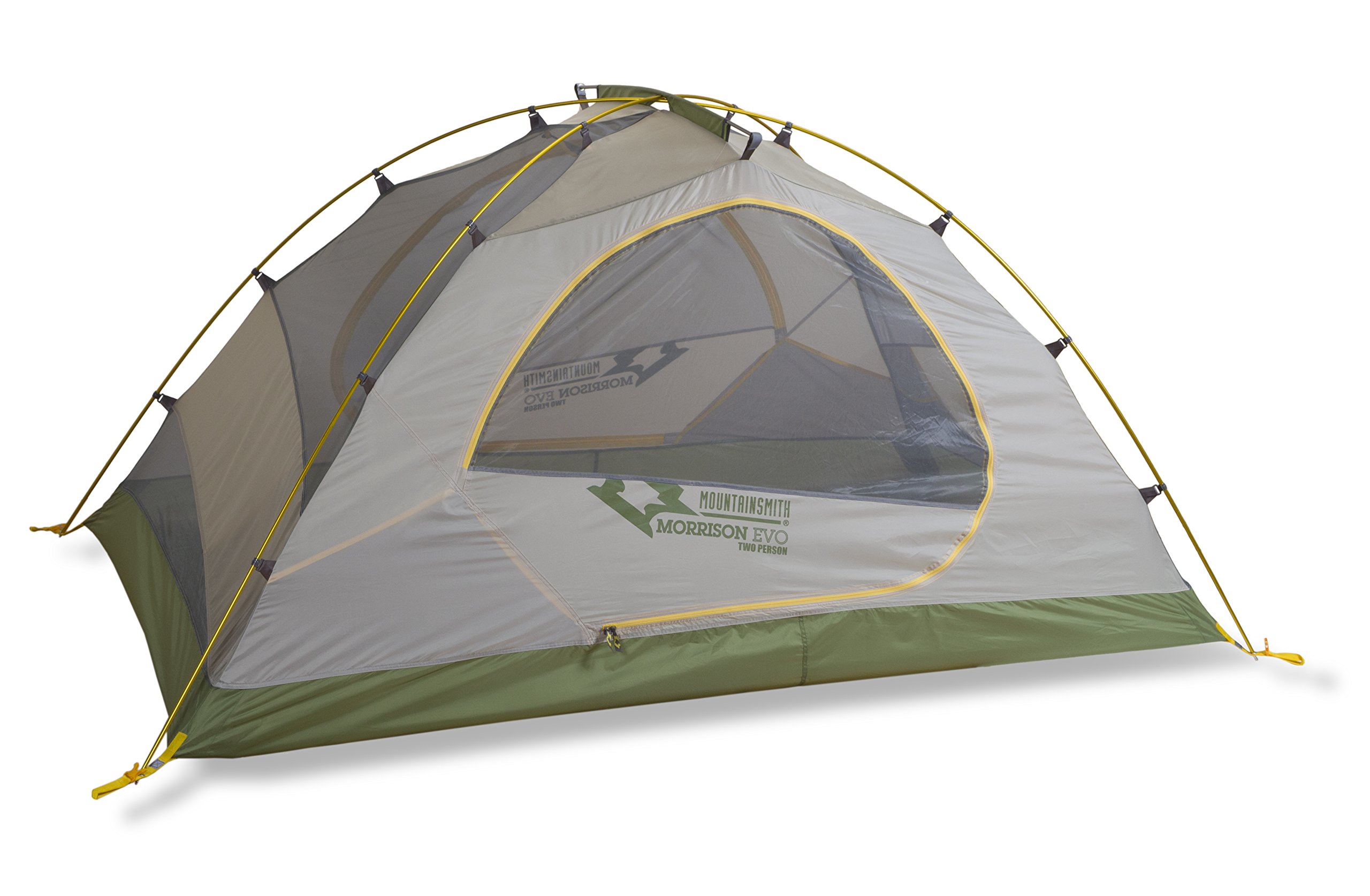 Mountainsmith Morrison Evo 3-Person 3-Season Backpacking Tent - Lightweight & Waterproof for Camping, Hiking & Outdoor Adventures