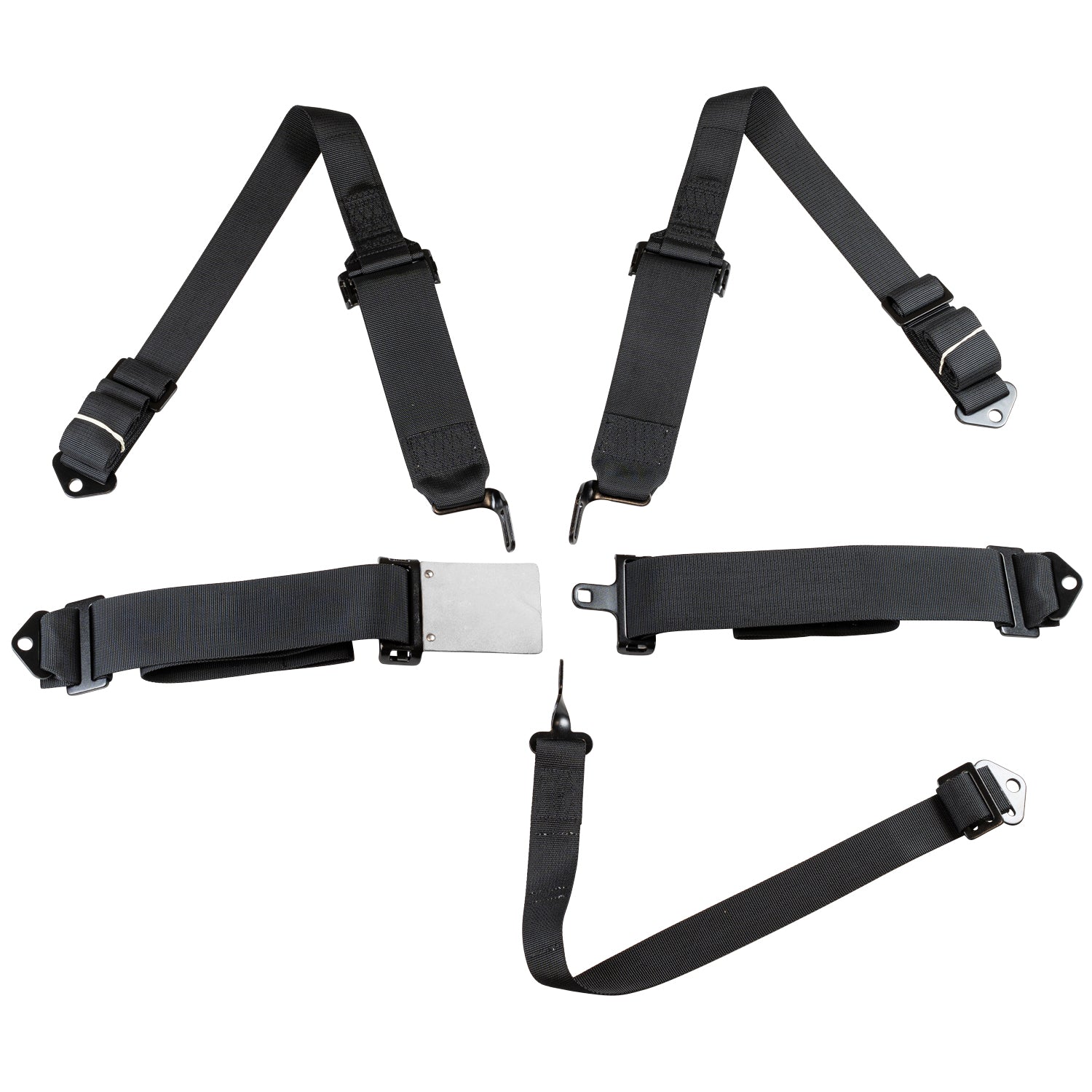 Zamp 5 Point Racing Harness 3/2 Pull Down/Pull Out SFI 16.1 Certified - High Performance Safety Restraint for Motorsports, Track Racing & Off-Road Vehicles