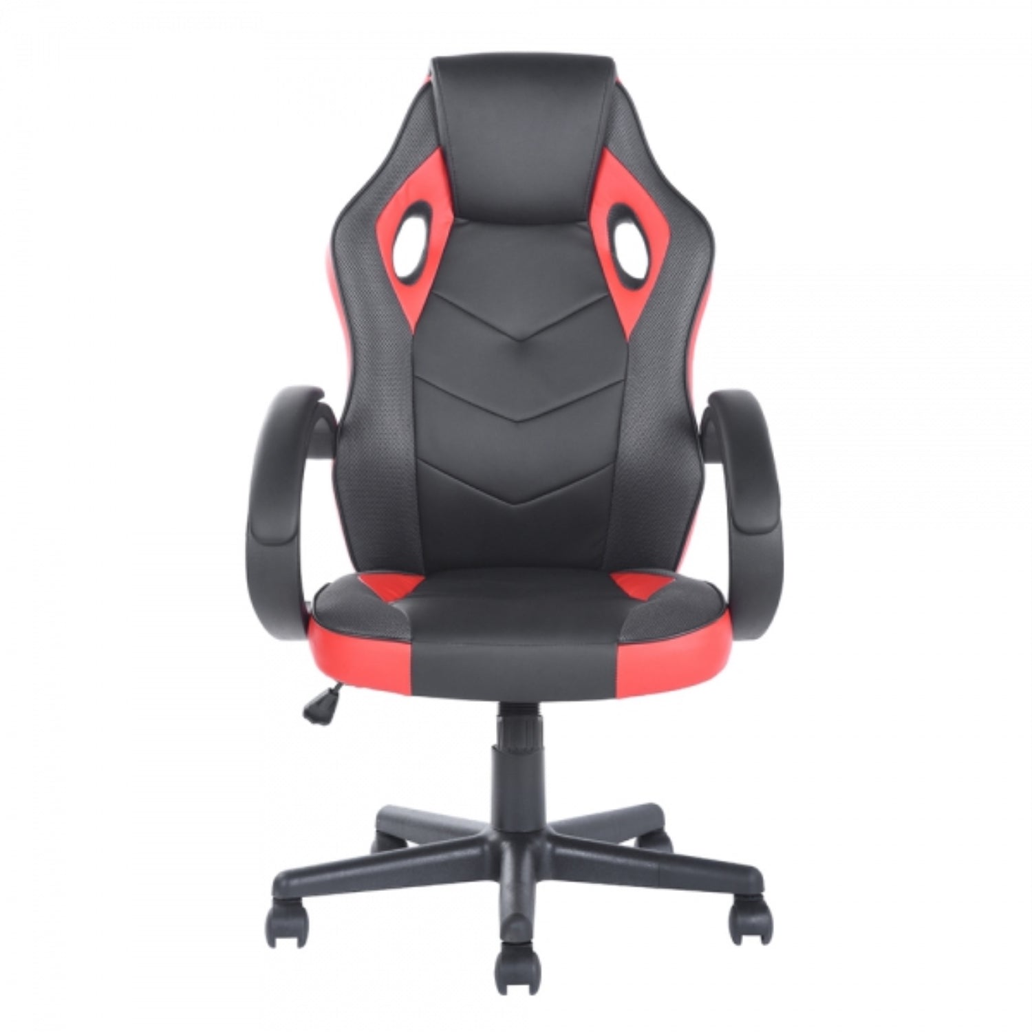 HAWK SERIES 4534 Ergonomic Gaming Chair - Black & Red Racing Style with Lumbar Support - Perfect for PC, Console Gaming & Home Office