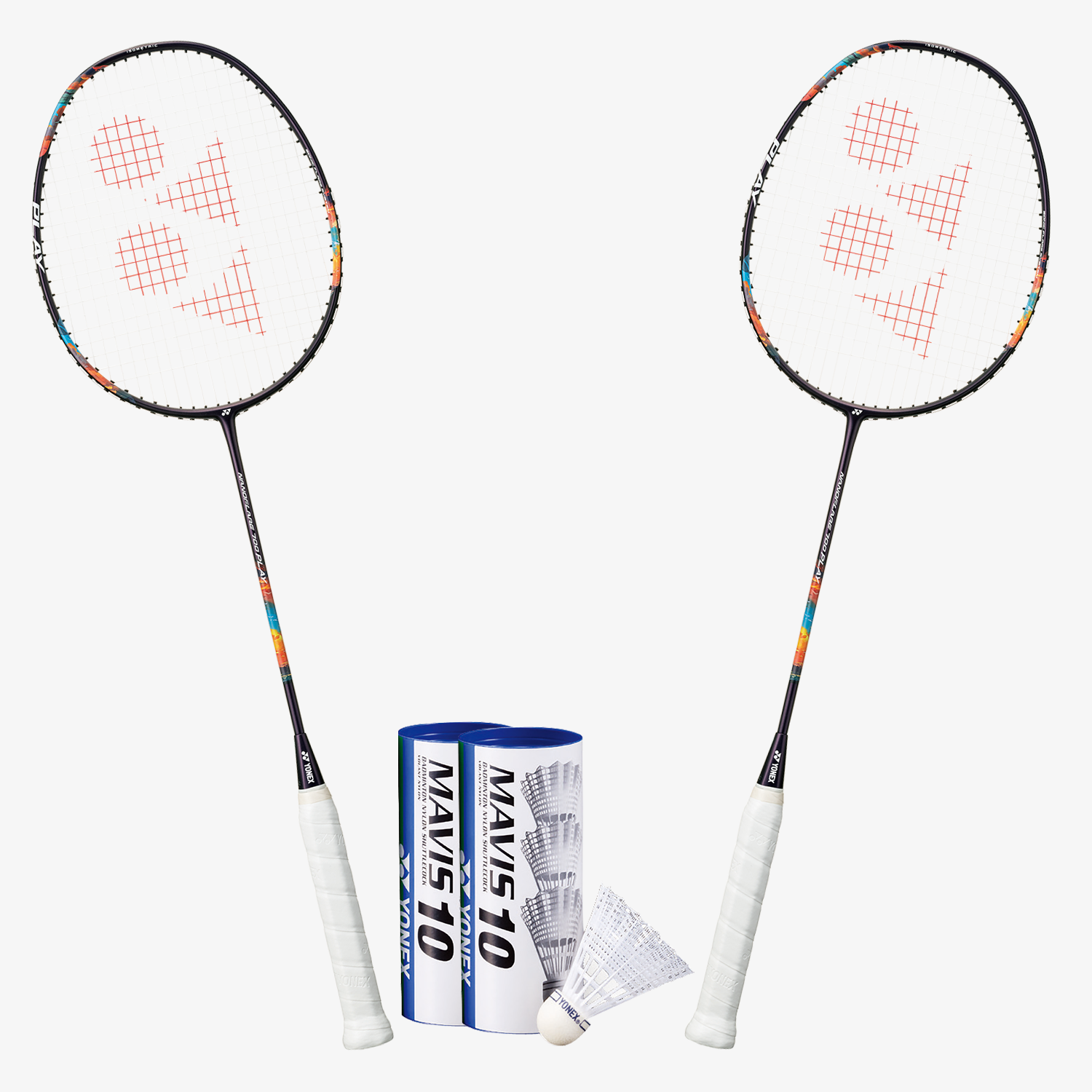 Yonex Nanoflare 700 Play Badminton Racket Combo Set (Midnight Purple) - Premium Badminton Equipment for Professional & Recreational Players