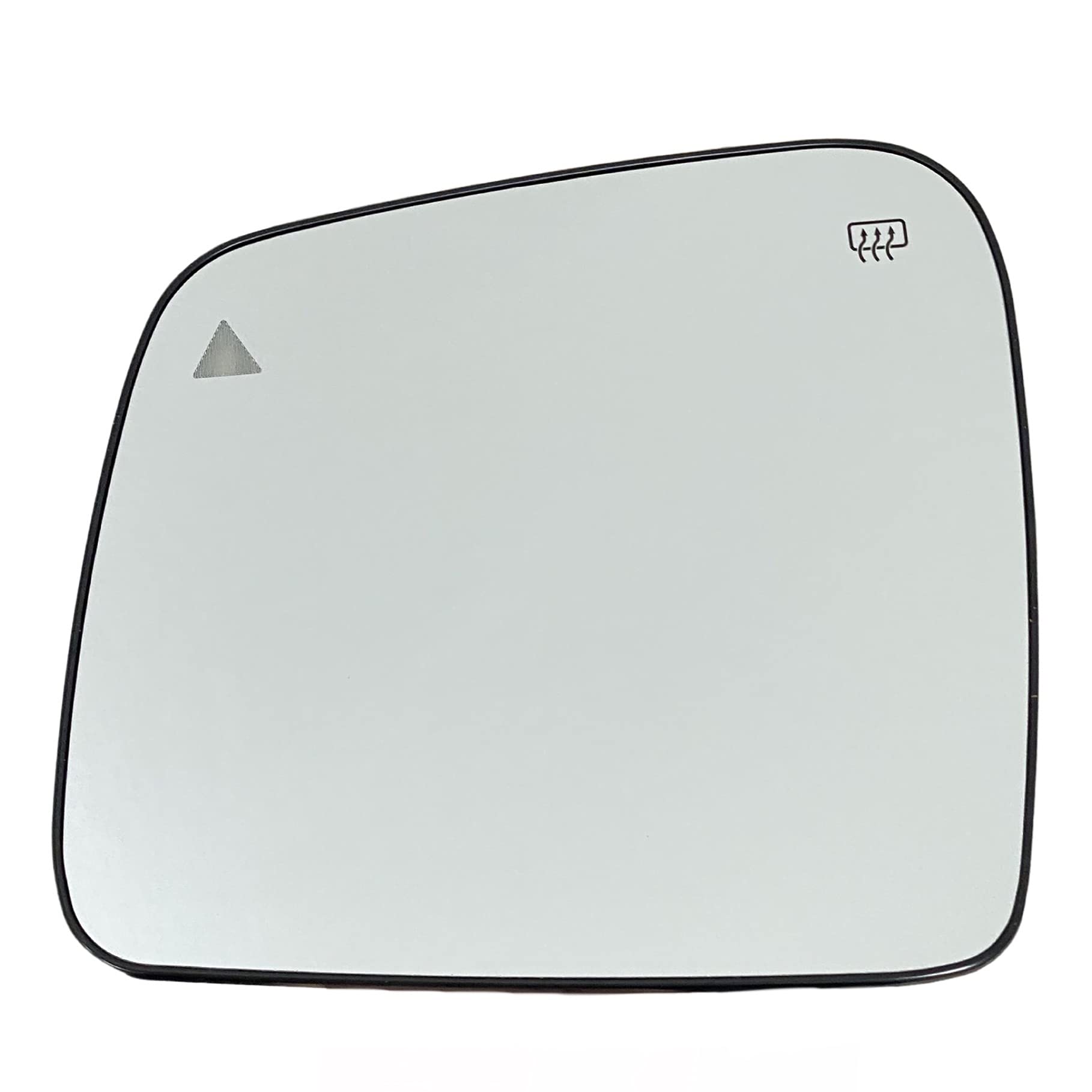Heated Blind Spot Monitoring Driver Side Mirror Glass Replacement for DODGE Durango & JEEP Grand Cherokee 2011-2021 | Left Side View Mirror with Backing Plate | OE 68092055AB Compatible | Perfect for Winter Driving & Enhanced Safety