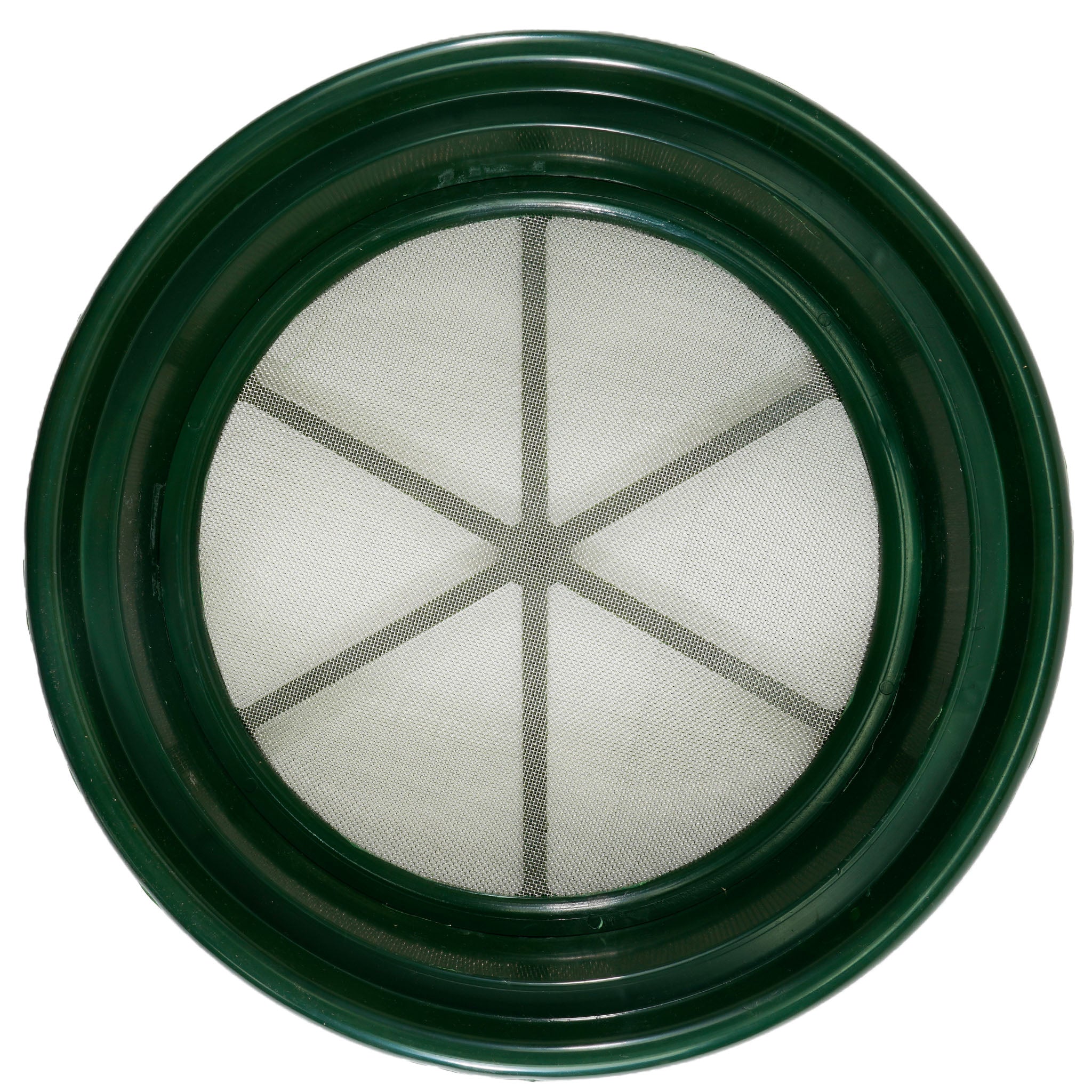 TerraX Green 13.25 Inch Gold Sifting Classifier - Multiple Mesh Sizes for Efficient Gold Prospecting & Mining - Perfect for Outdoor Adventures & Treasure Hunting