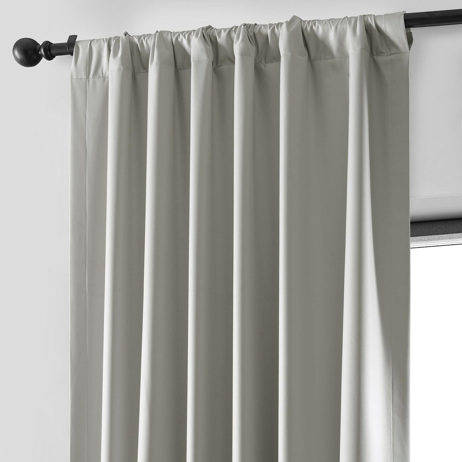 Blackout Curtains for Bedroom - Greige Hotel Style Thermal Insulated Drapes for Noise Reduction & Light Blocking - Perfect for Home, Office, Nursery, and Shift Workers