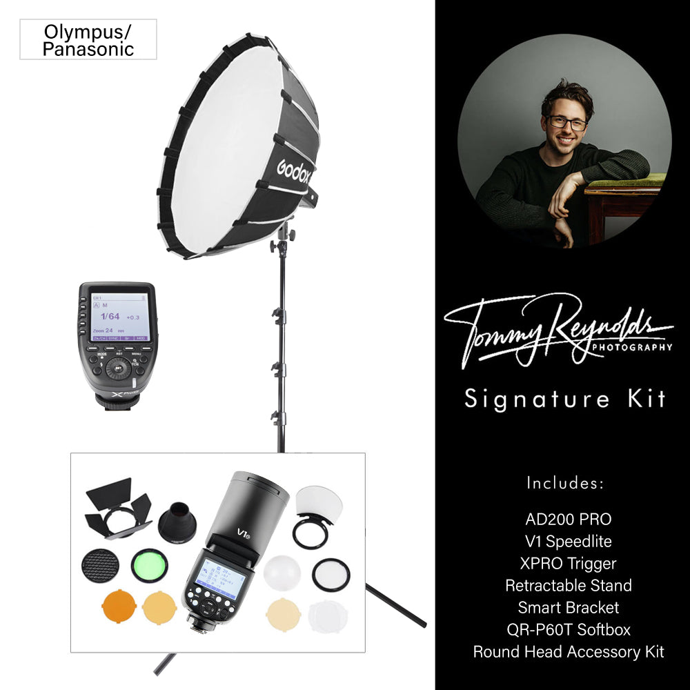 AD200PROII Signature Portable Battery Flash Kit - Professional Wedding Photography Lighting with Rechargeable Power for On-Location Shoots