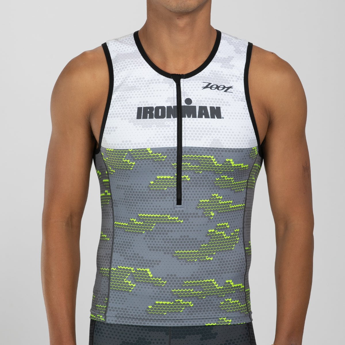 Men's Limited Edition Tri Tank Top - IM Resilience Workout Shirt for Gym, Running & Fitness Training