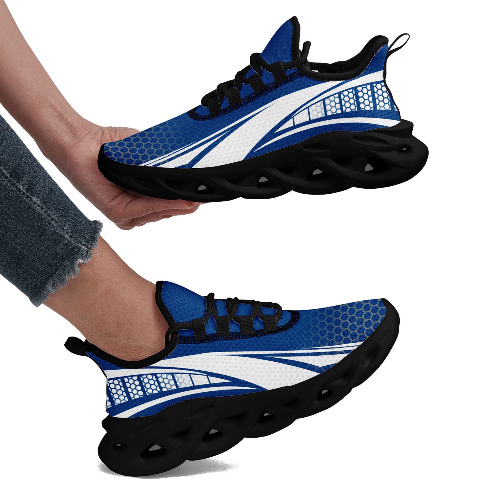 Custom Maxsoul Personalized Sneakers FN003 E025022 - Lightweight Comfortable Walking Shoes for Men & Women - Perfect for Running, Gym Workouts and Casual Wear