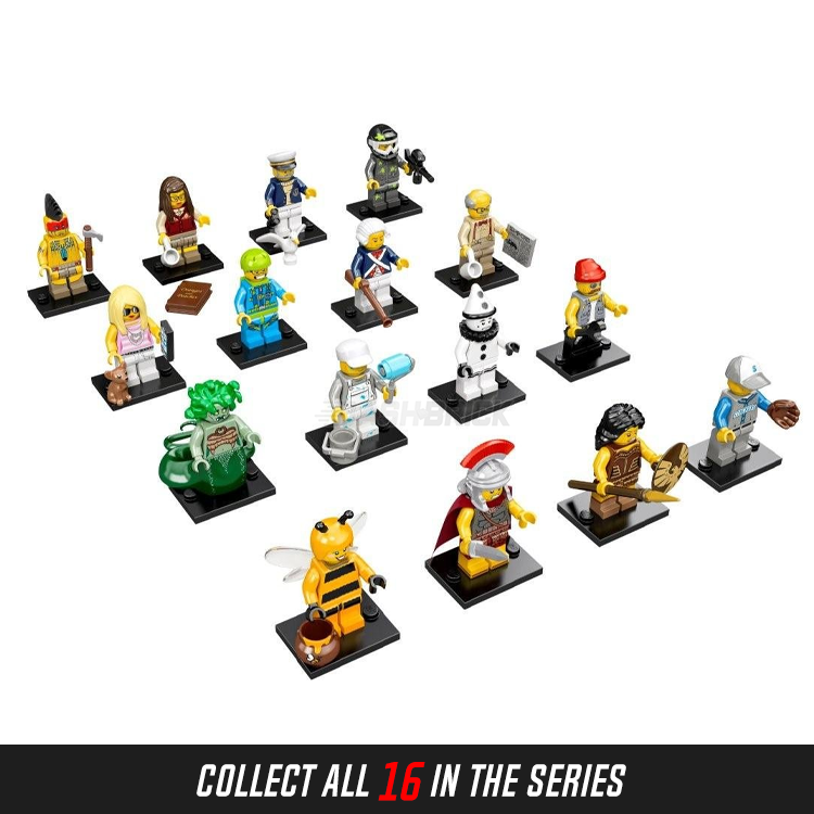 LEGO Collectible Minifigures Series 10 Warrior Woman (4/16) - Rare Limited Edition Action Figure for LEGO Fans & Collectors - Perfect for Display, Play, and Completing Your LEGO Minifigure Collection