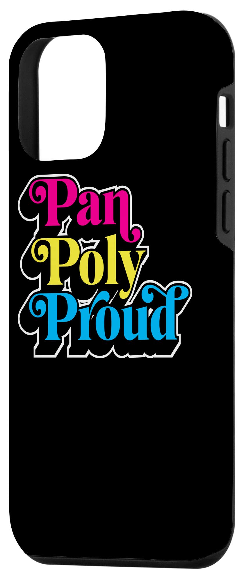 iPhone 12 Mini Case with Pansexual & Polysexual Pride Flag Design - Perfect for LGBTQ+ Couples & Pride Month Celebrations