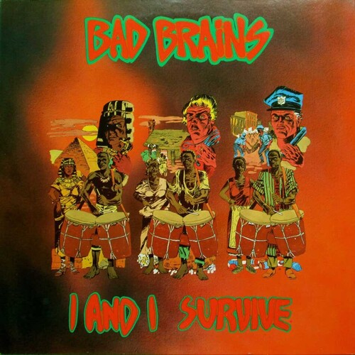 Bad Brains - I And I Survive Vinyl LP Record | Punk Rock & Reggae Music | Perfect for Collectors & Music Lovers