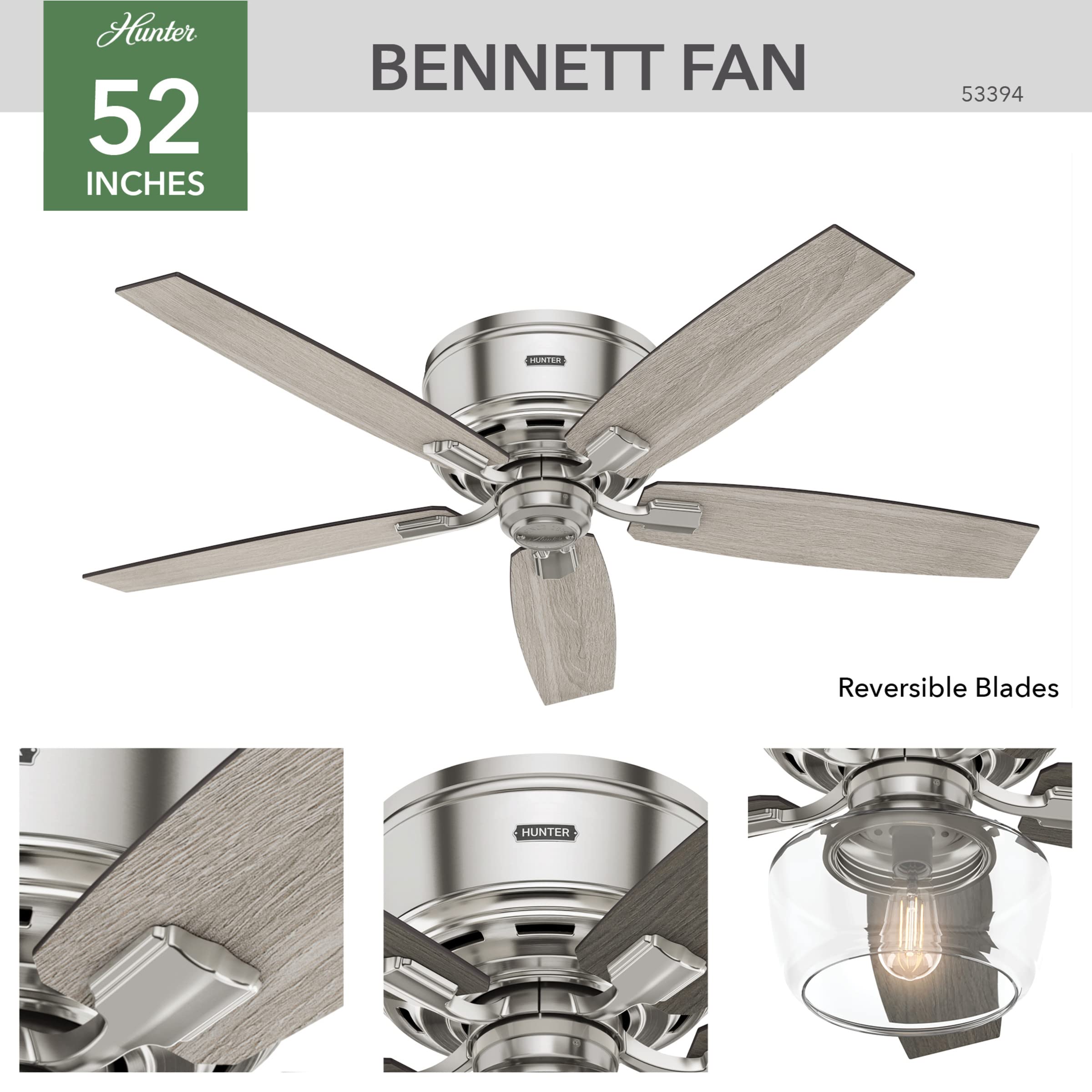 Hunter Fan Company Bennett 52