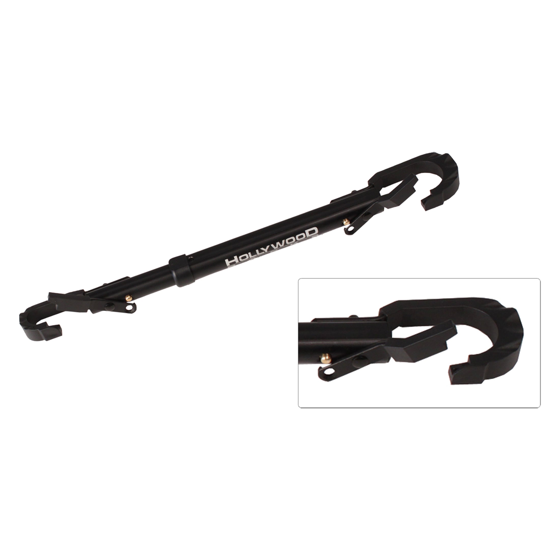 Hollywood Racks Boomer Bar Pro Car Rack - Heavy Duty Crossbar Adapter for Bikes, Kayaks & Cargo - Universal Fit for SUVs & Trucks - Perfect for Road Trips & Outdoor Adventures