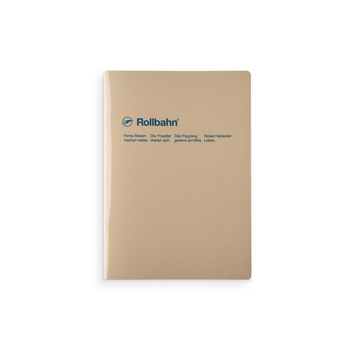 Rollbahn Slim A5 Notebook - Dotted Grid Planner with Elastic Closure, 160 Pages for Journaling, Note Taking & Daily Planning - Perfect for Students, Office & Travel Organization