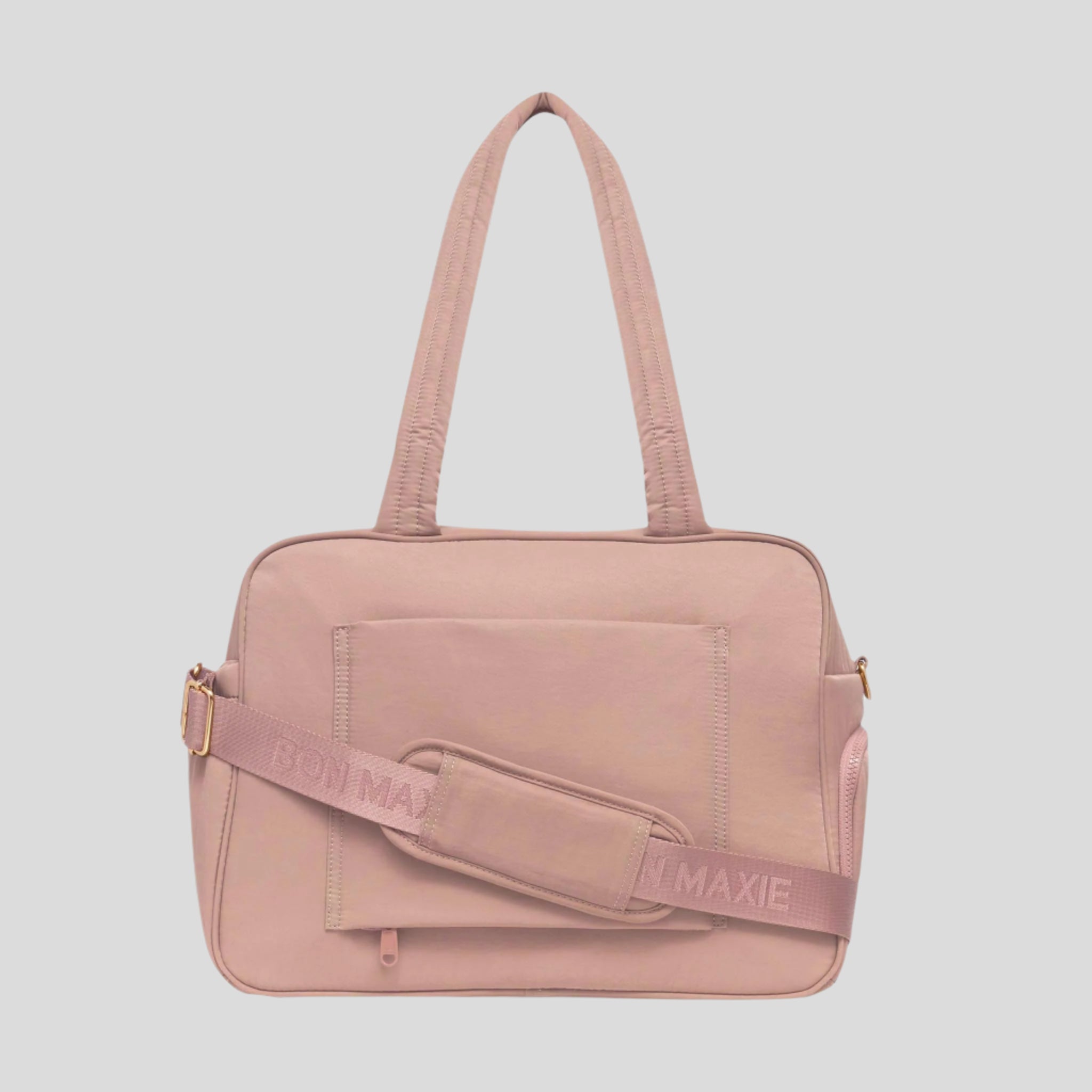 Premium Everyday Duffel Bag for Men & Women - Waterproof Travel Gym Bag with Shoulder Strap - Perfect for Workouts, Travel, and Daily Commute | Milk Tea Color