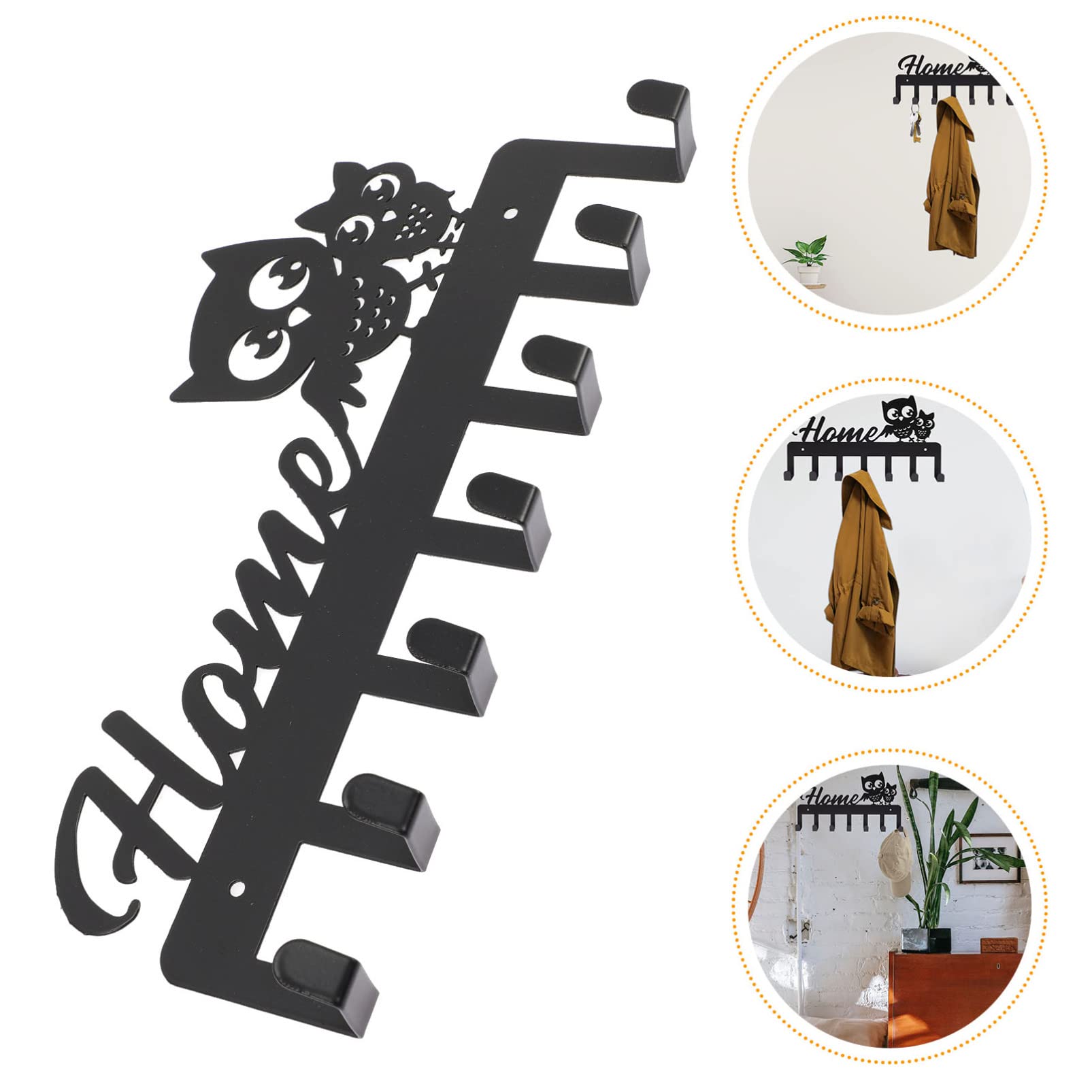 iplusmile Decorative Wall Key Holder Hanger - Sturdy Key Hook for Home, Office & Entryway - Organize Keys, Hats & Bags - Perfect for Wall Mounting in Hallway, Bedroom or Garage