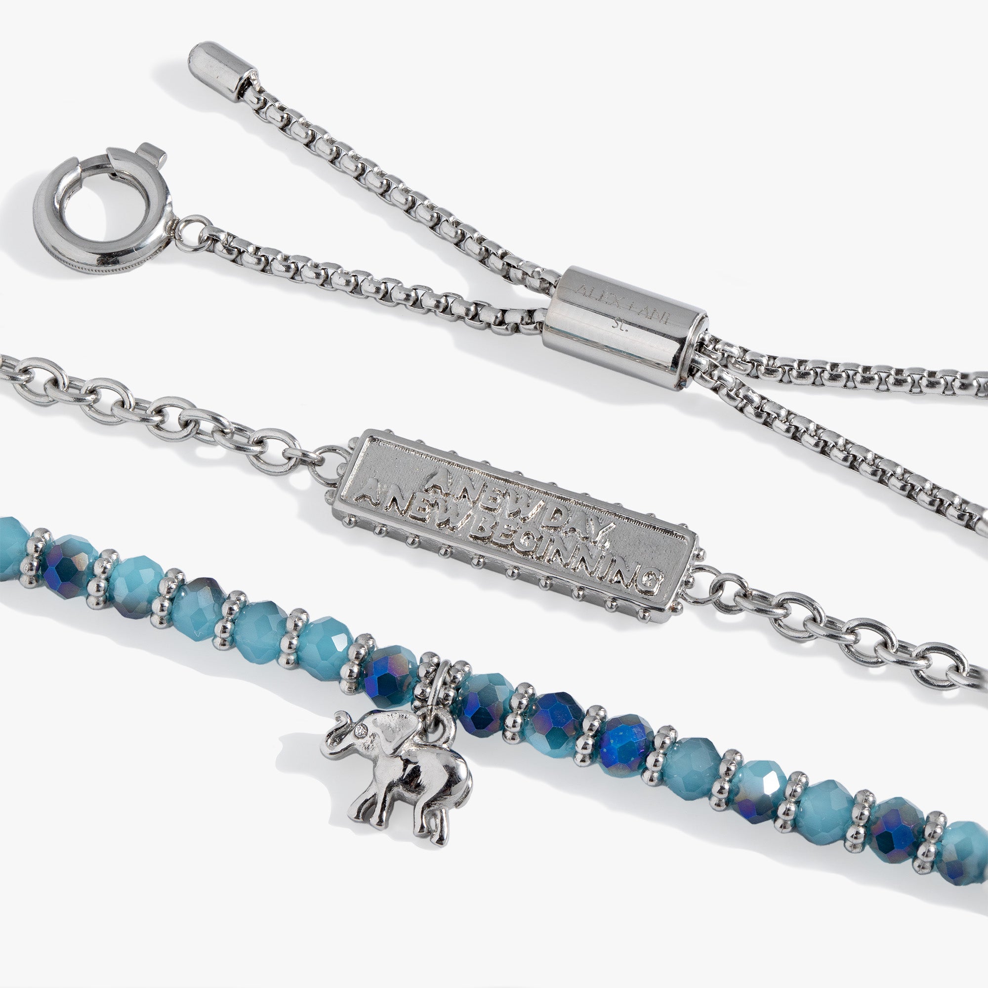 New Day New Beginning Bracelet - Inspirational Motivational Jewelry for Women - Perfect for Daily Wear, Gifts & Special Occasions