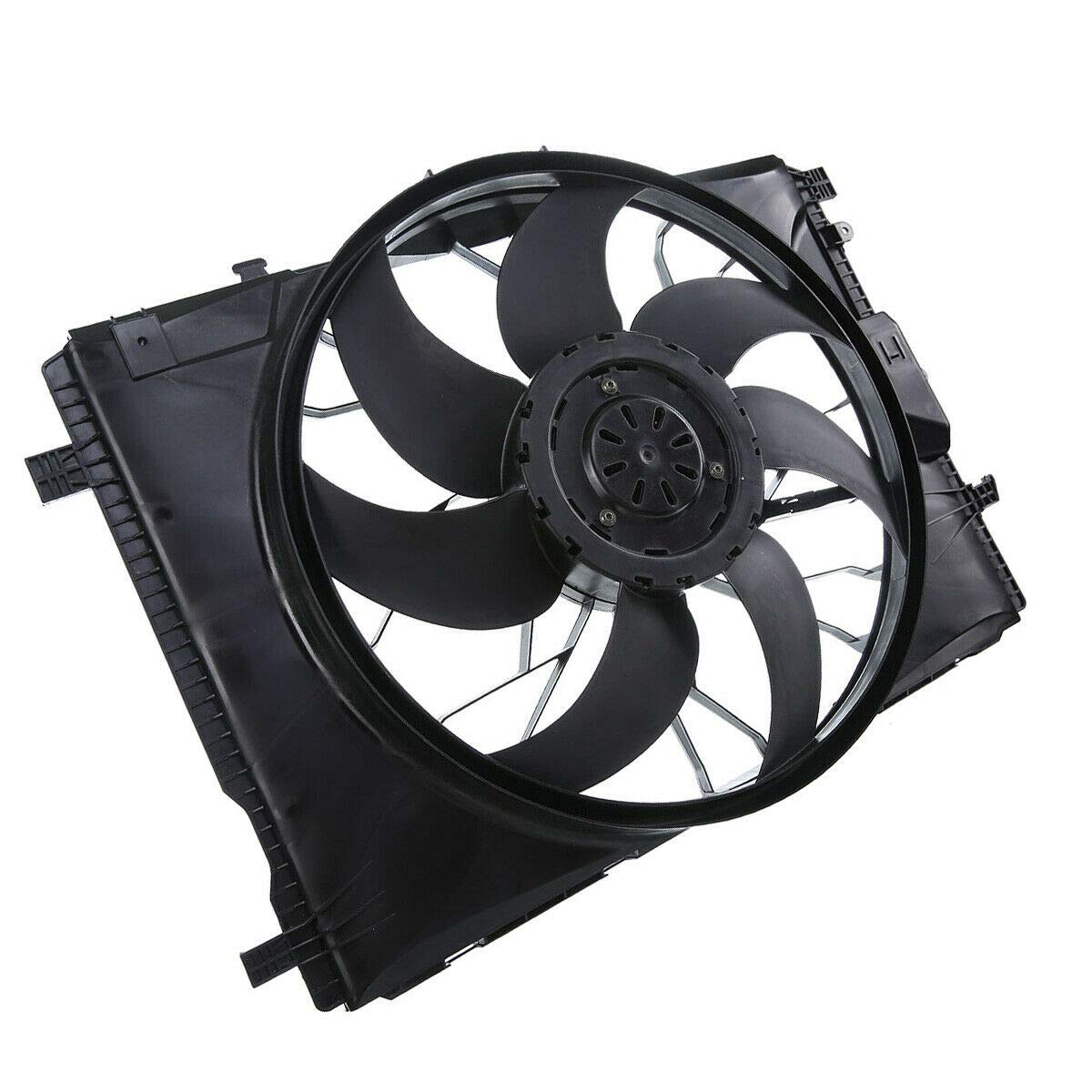 High-Quality Replacement Radiator Cooling Fan for Mercedes-Benz W212 W204 C350 E350 SL400 (Part# 204-906-14-03) | Durable Auto Cooling System Upgrade for Smooth Driving & Engine Protection