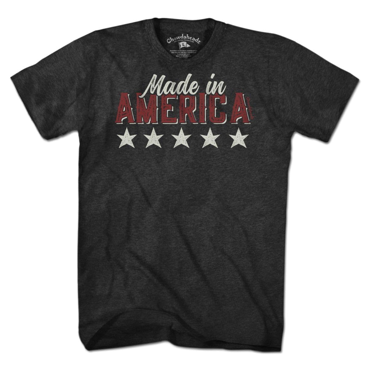 Vintage Made in USA Unisex T-Shirt - Soft Cotton Blend Casual Tee for Men & Women | Perfect for Everyday Wear, Road Trips and Patriotic Events