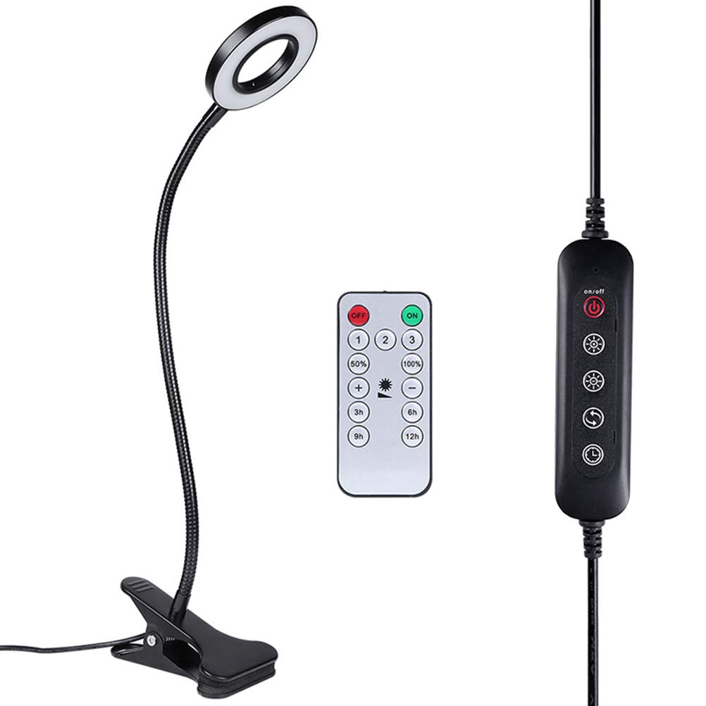 Adjustable USB LED Bedside Lamp with Clip - Dimmable Reading Light for Study, Nightstand, Home Decor - Perfect for Bedrooms, Dorm Rooms & Parties