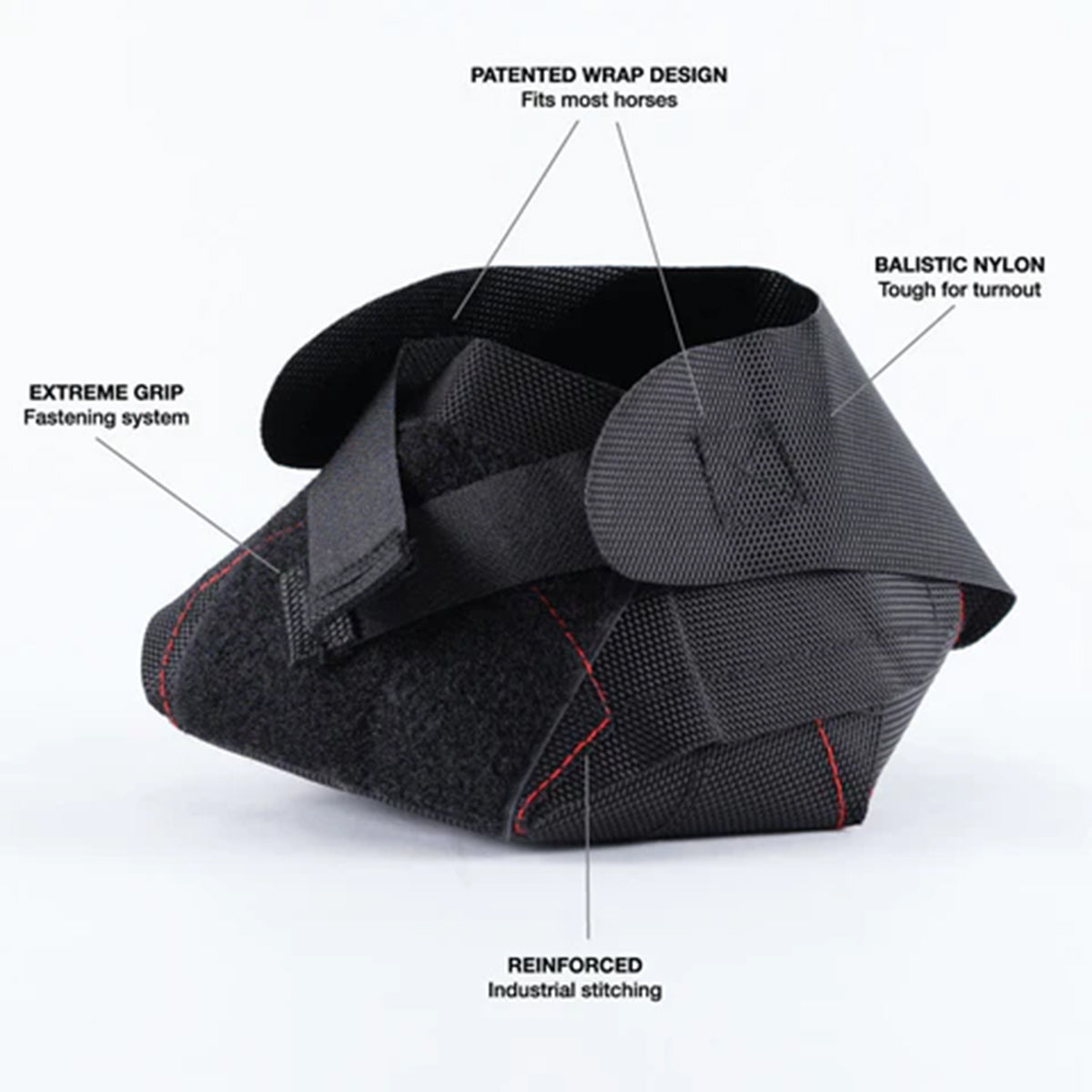 Horse Hoof Wraps Bandage for Equine Hoof Protection - Waterproof & Breathable Hoof Boots for Horses - Perfect for Trail Riding, Training & Injury Recovery