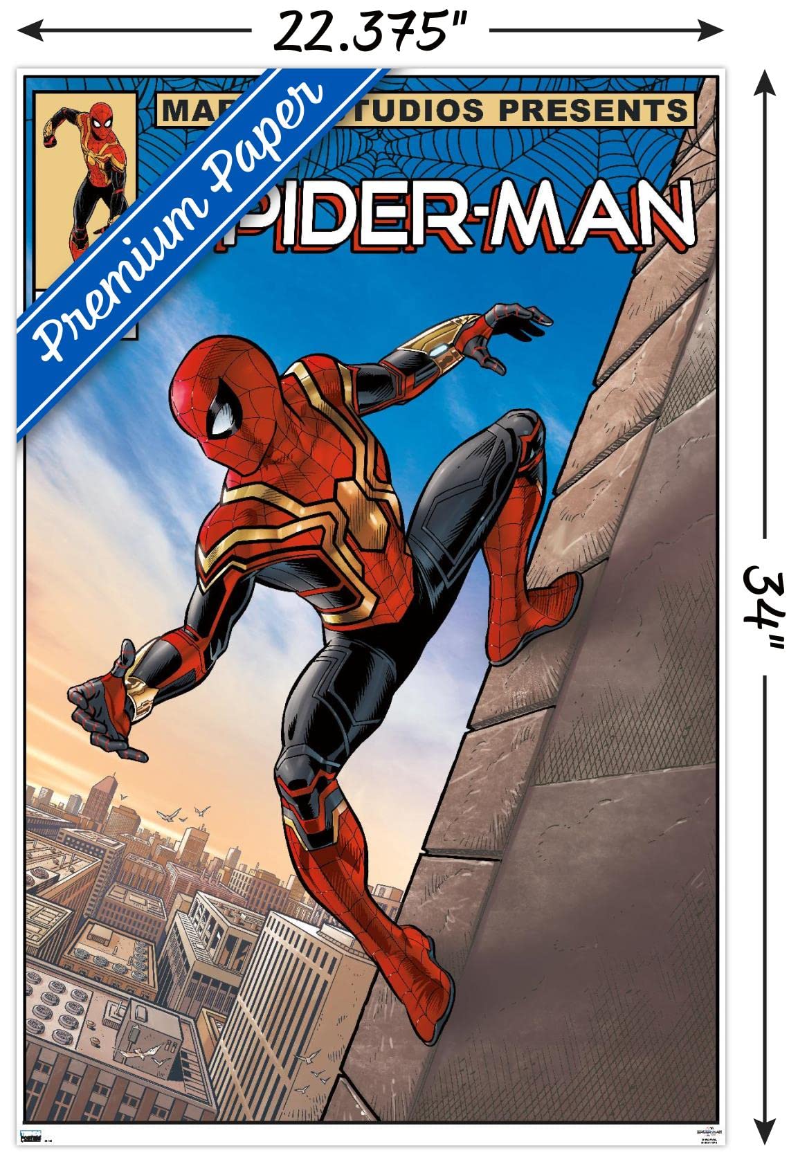 Marvel Spider-Man: No Way Home Wall Poster - Premium 34