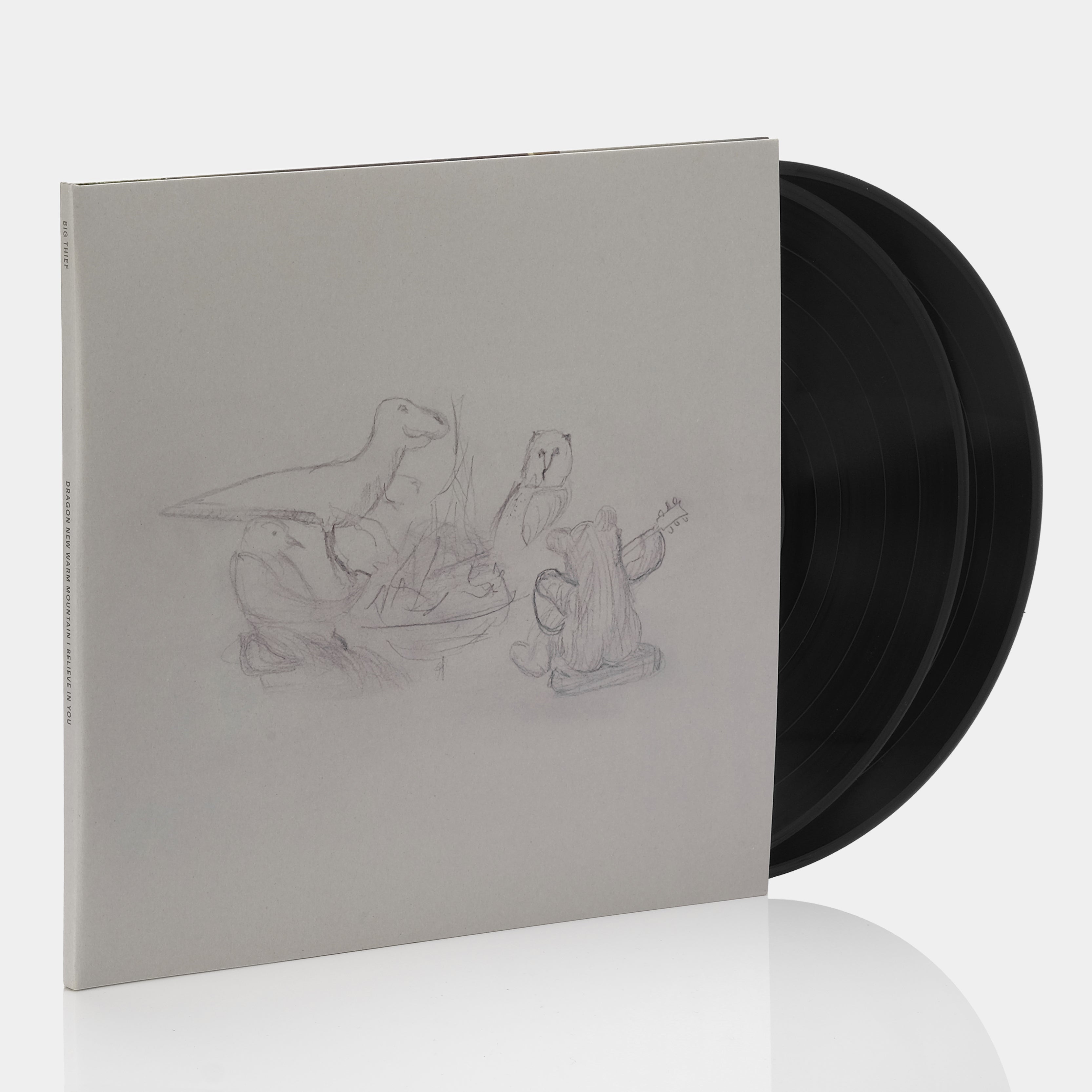 Big Thief - Dragon New Warm Mountain I Believe In You Double LP Vinyl Record - Limited Edition 180g Audiophile Vinyl for Music Collectors & Home Listening