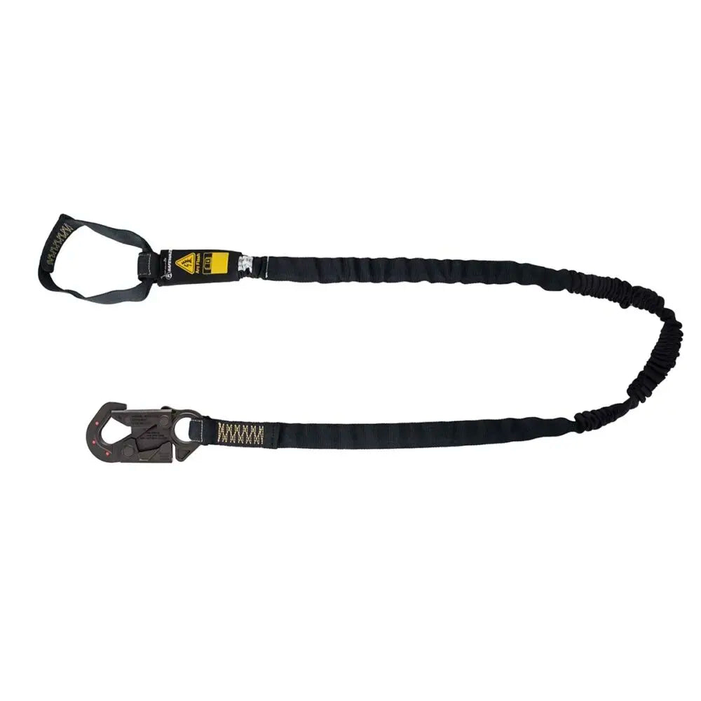 Arc Flash 6' Internal Energy Absorbing Lanyard - Aramid Fiber, Soft Loop, Dielectric Snap Hook for Electrical Safety | Fall Protection for Utility Workers & Linemen