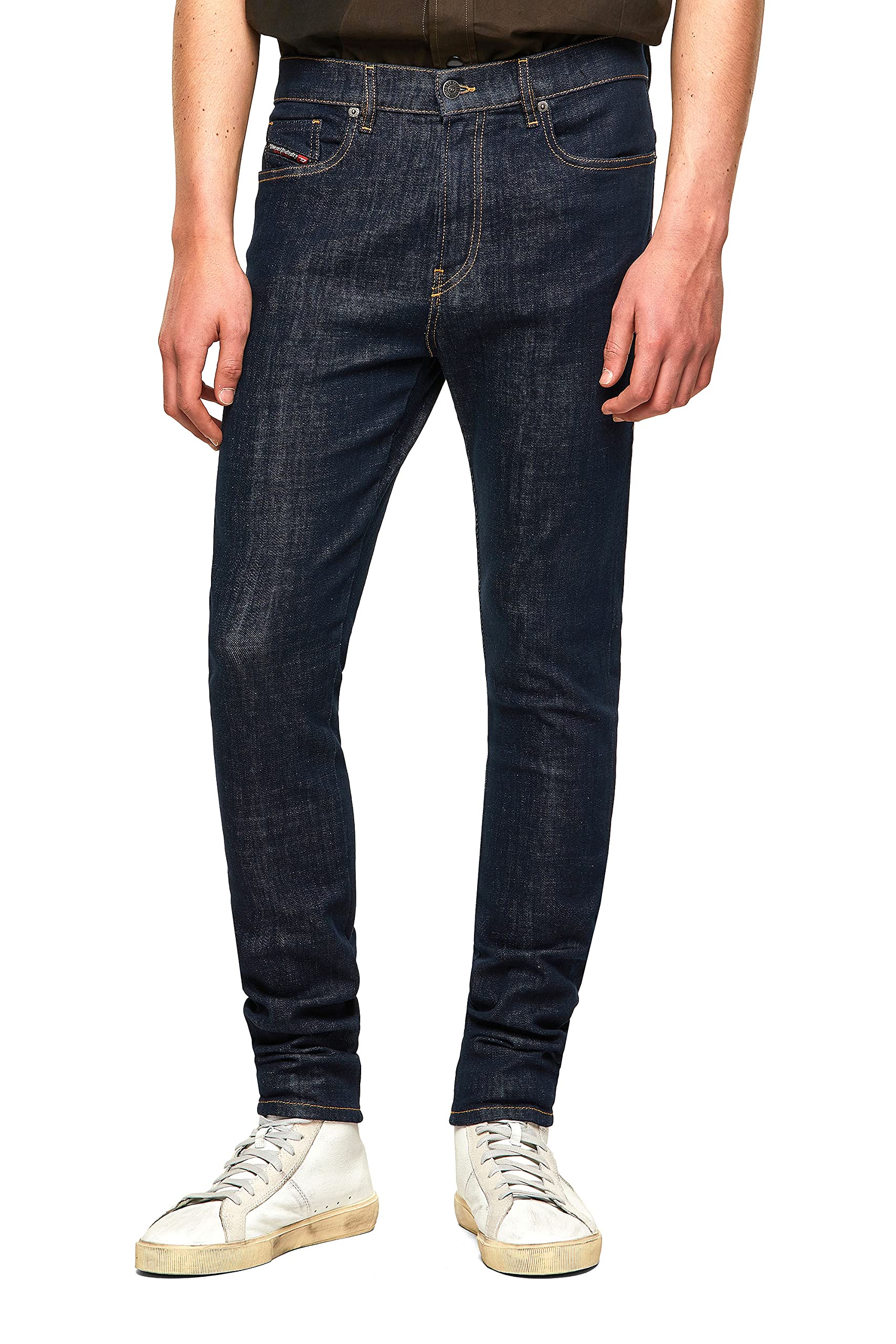 Diesel D-Amny 009PC Skinny Jeans for Men - Slim Fit Stretch Denim Pants | Perfect for Casual Wear, Night Out & Street Style Fashion