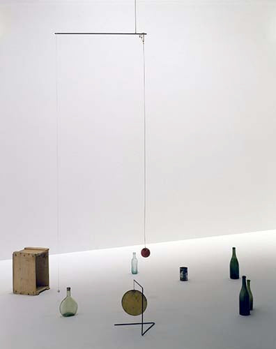 Calder: Small Sphere and Heavy Sphere - Modern Abstract Kinetic Mobile Sculpture for Home & Office Decor | Perfect for Living Room, Bedroom, or Workspace