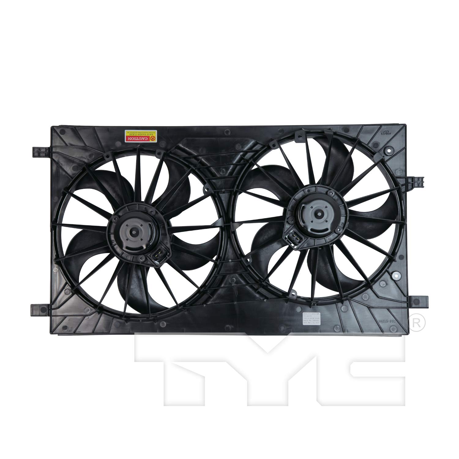 Dual Radiator and Condenser Fan Assembly Replacement for Chrysler Dodge Jeep 200 Avenger Caliber Compass Patriot Sebring 2007-2017 - Perfect for Cooling System Repair & Maintenance