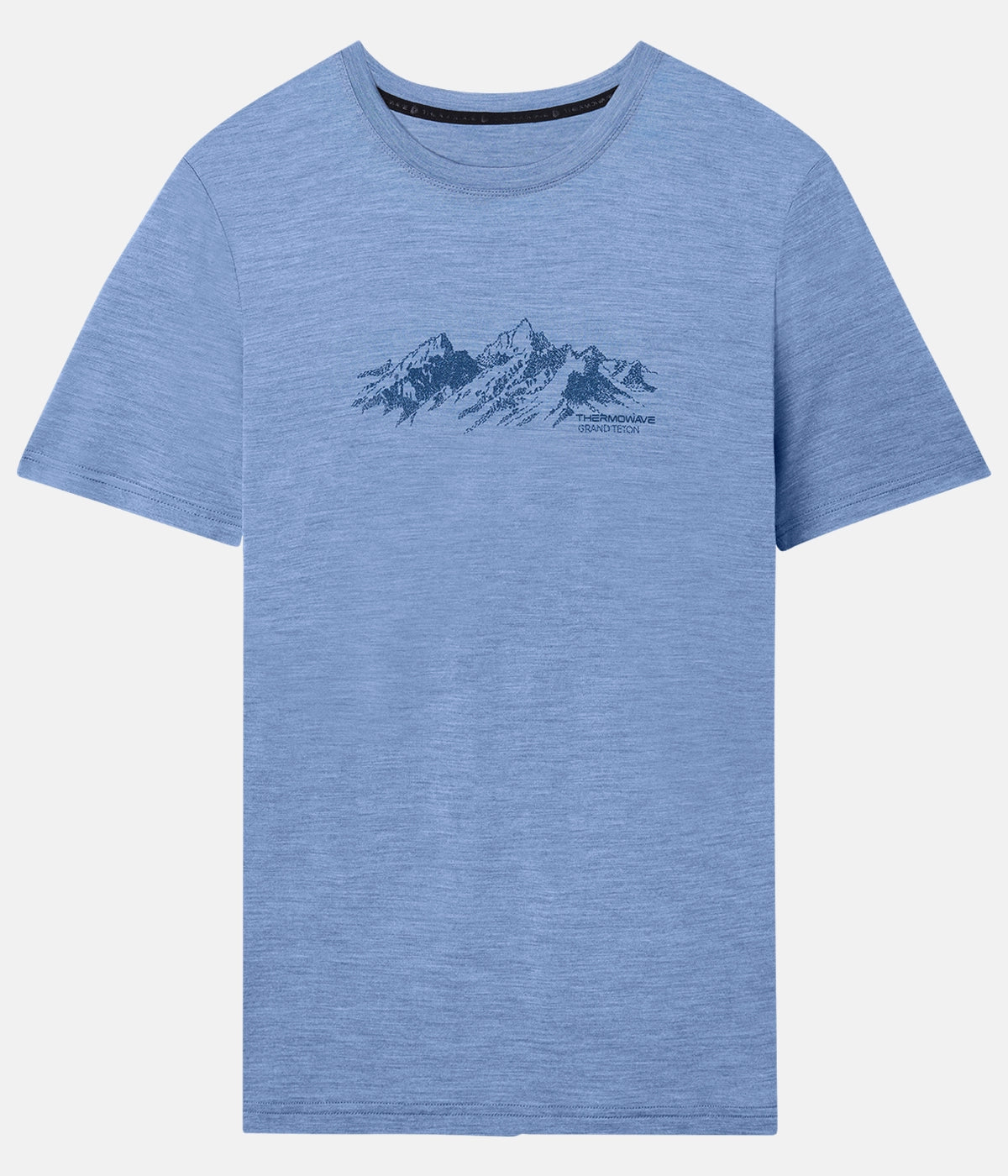 Premium Men's Merino Wool Cooler Grand Teton T-Shirt - Lightweight & Breathable for Hiking, Camping & Outdoor Adventures