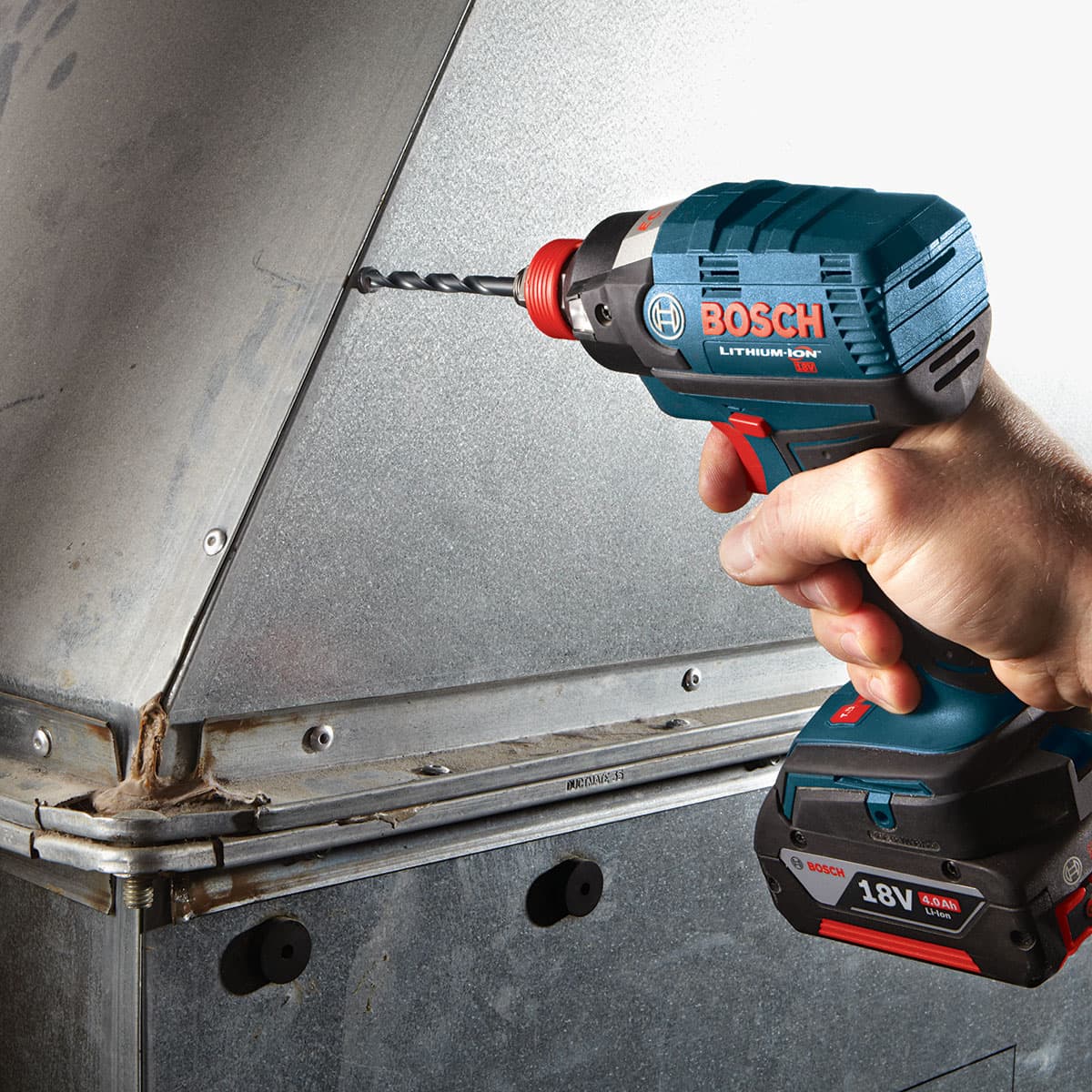 Bosch BL2143IM 1/4 Inch Impact Tough Black Oxide Drill Bit Set - High Speed Steel Drill Bits for Metal, Wood & Plastic - Perfect for DIY Projects, Home Repairs & Professional Use