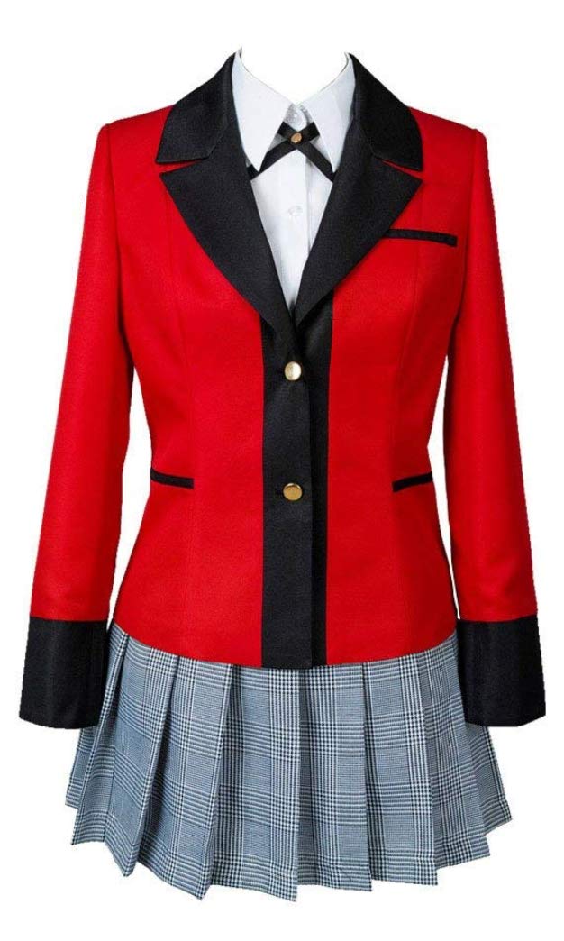HonRmon Yumeko Jabami Anime Cosplay Costume Full Set - Perfect for Halloween, Conventions & Cosplay Events